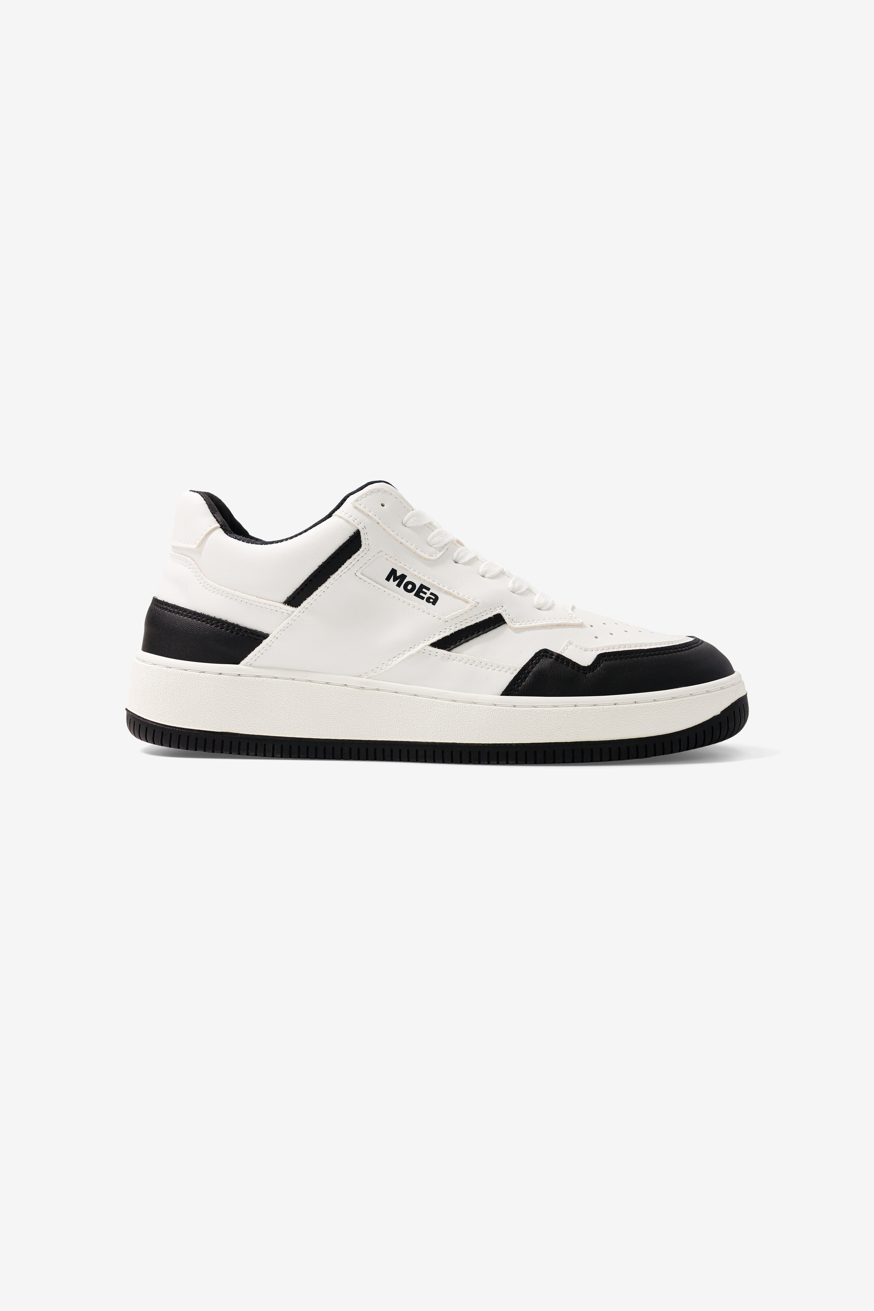 Image of MoEa mannen vegan Gen1 Sport Sneaker Druiven Wit & Zwart