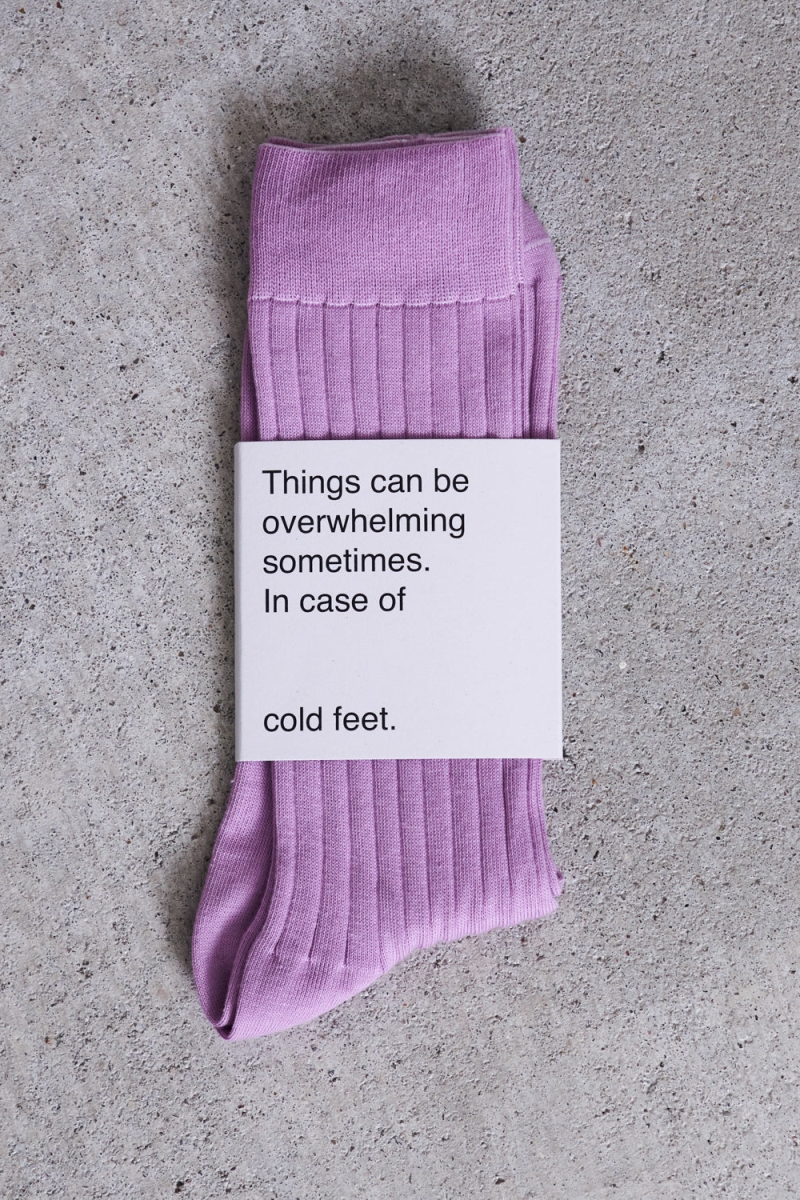 JAN 'N JUNE womens vegan Socks Orchid Purple