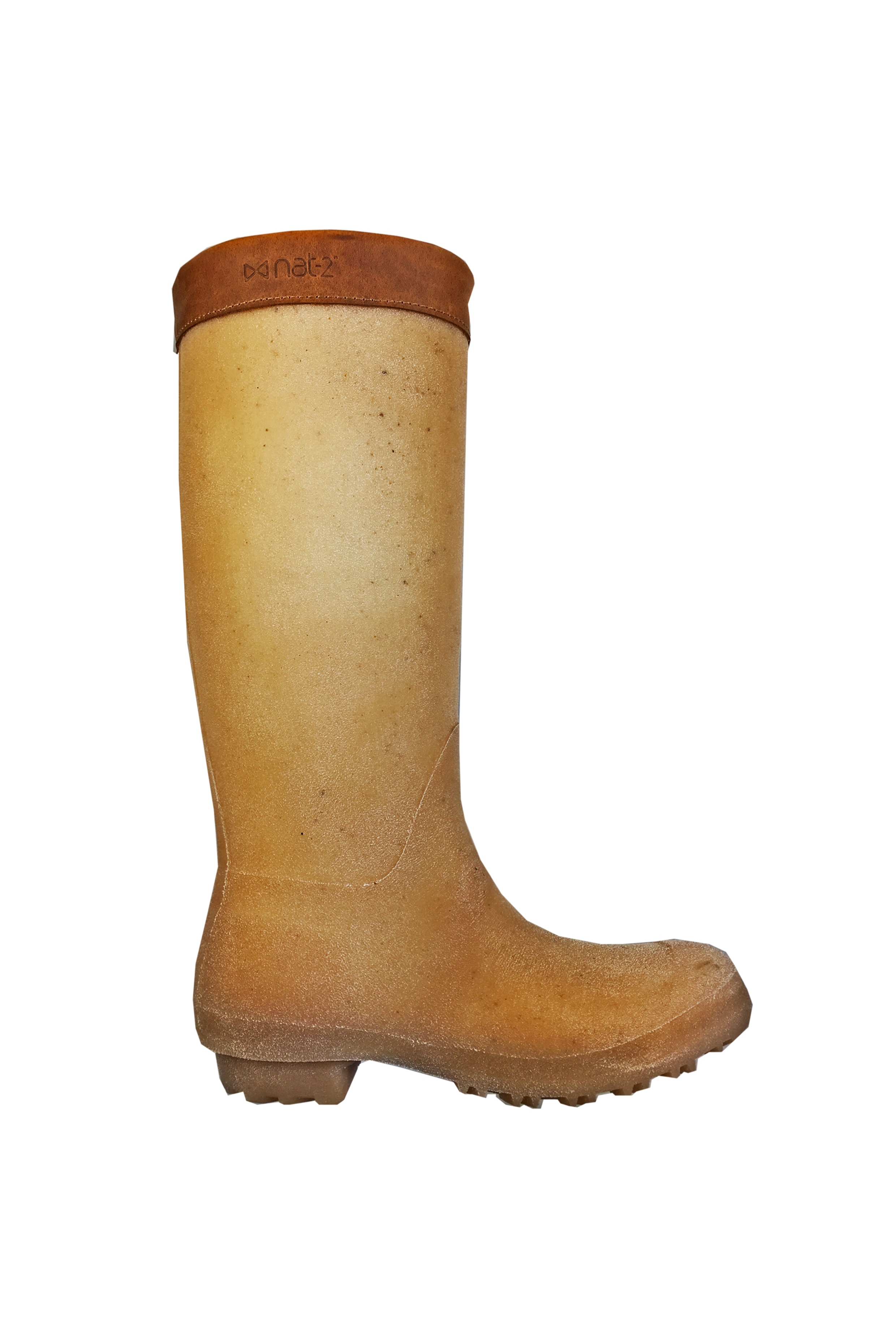 nat-2 Damen vegan Regenstiefel Rugged Prime Hunt Corn 100% Wasserdicht Orange