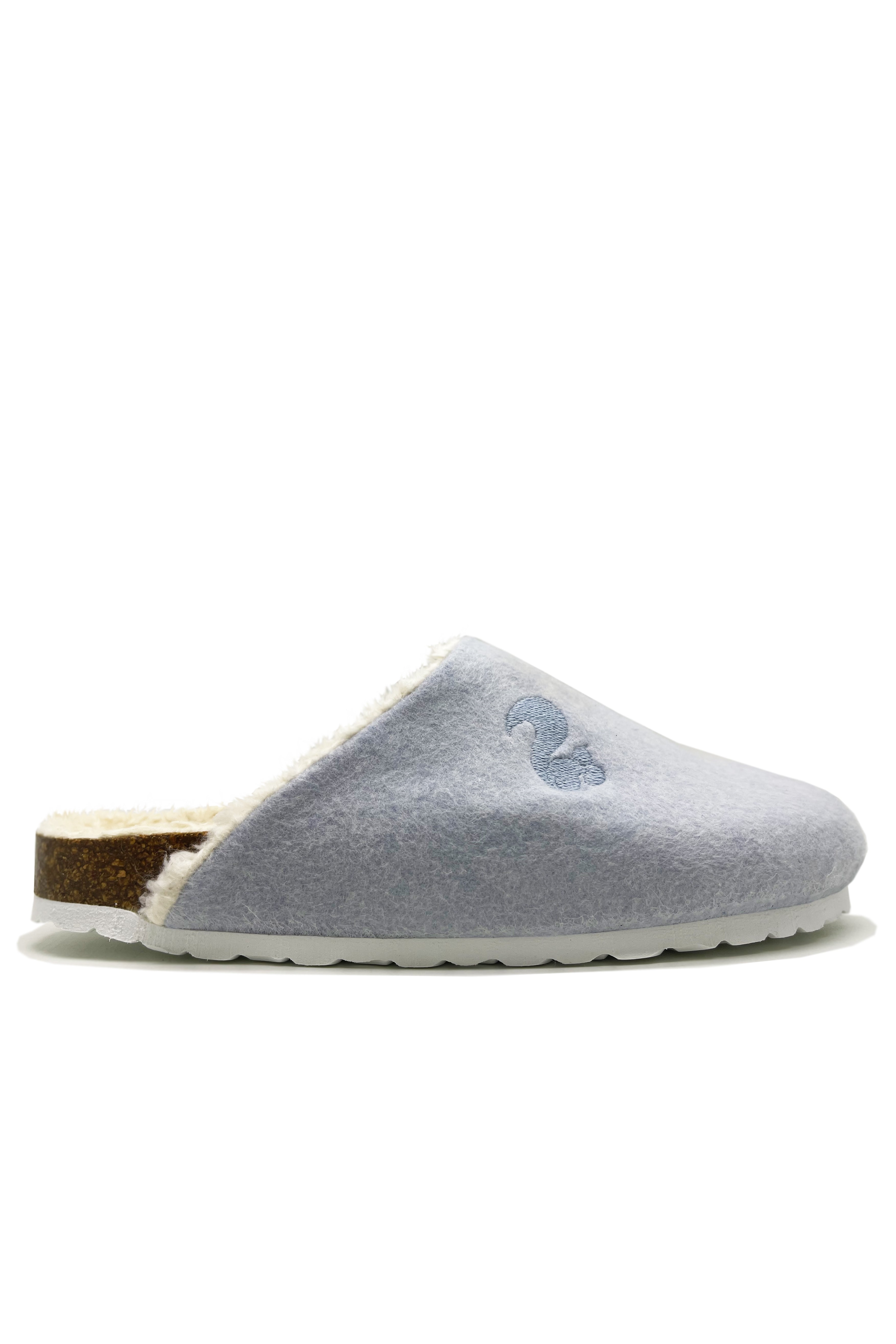 thies Damen vegan Clog Biologisch Bio Hellblau