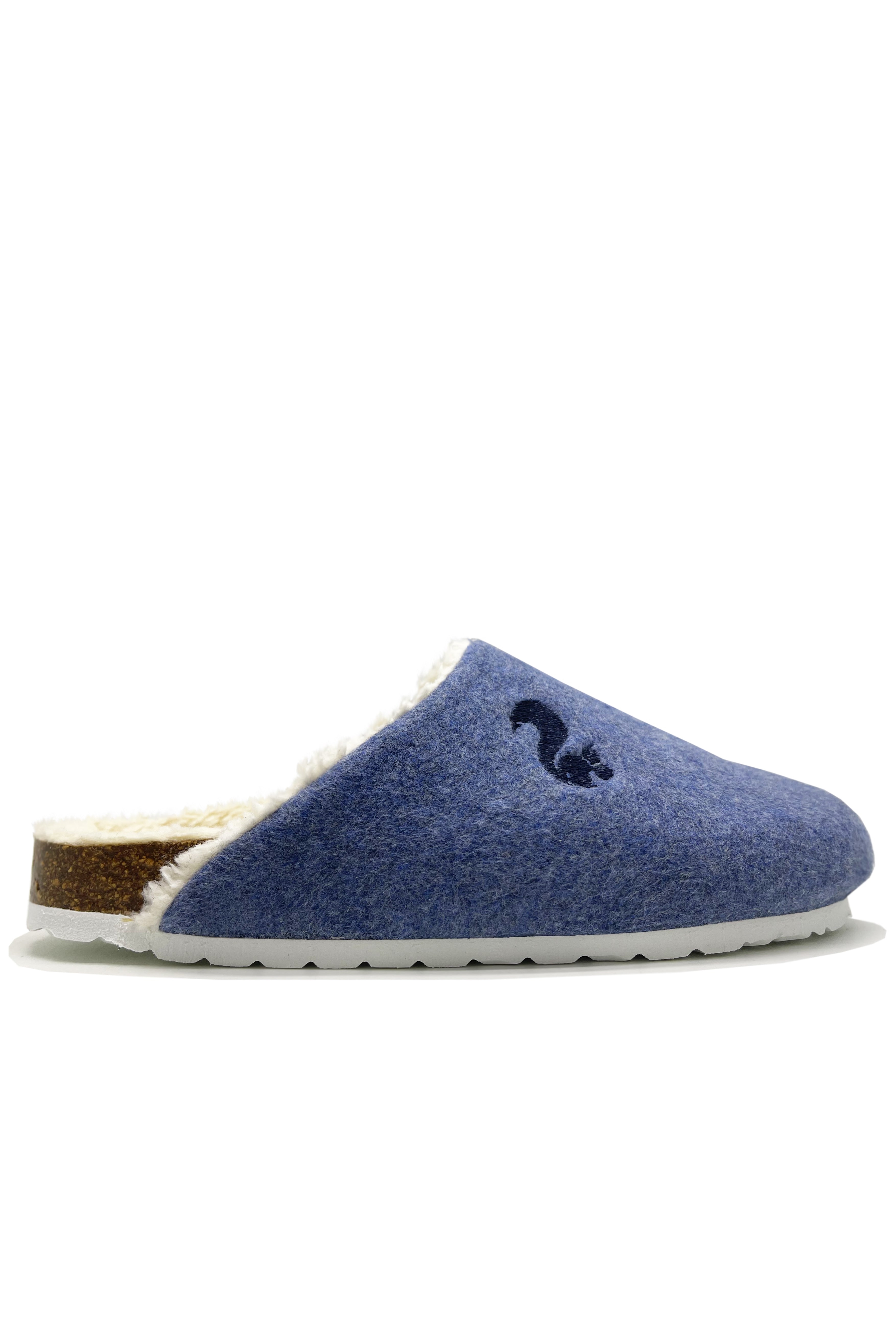thies Damen vegan Clog Biologisch Bio Vegan Marino Blau