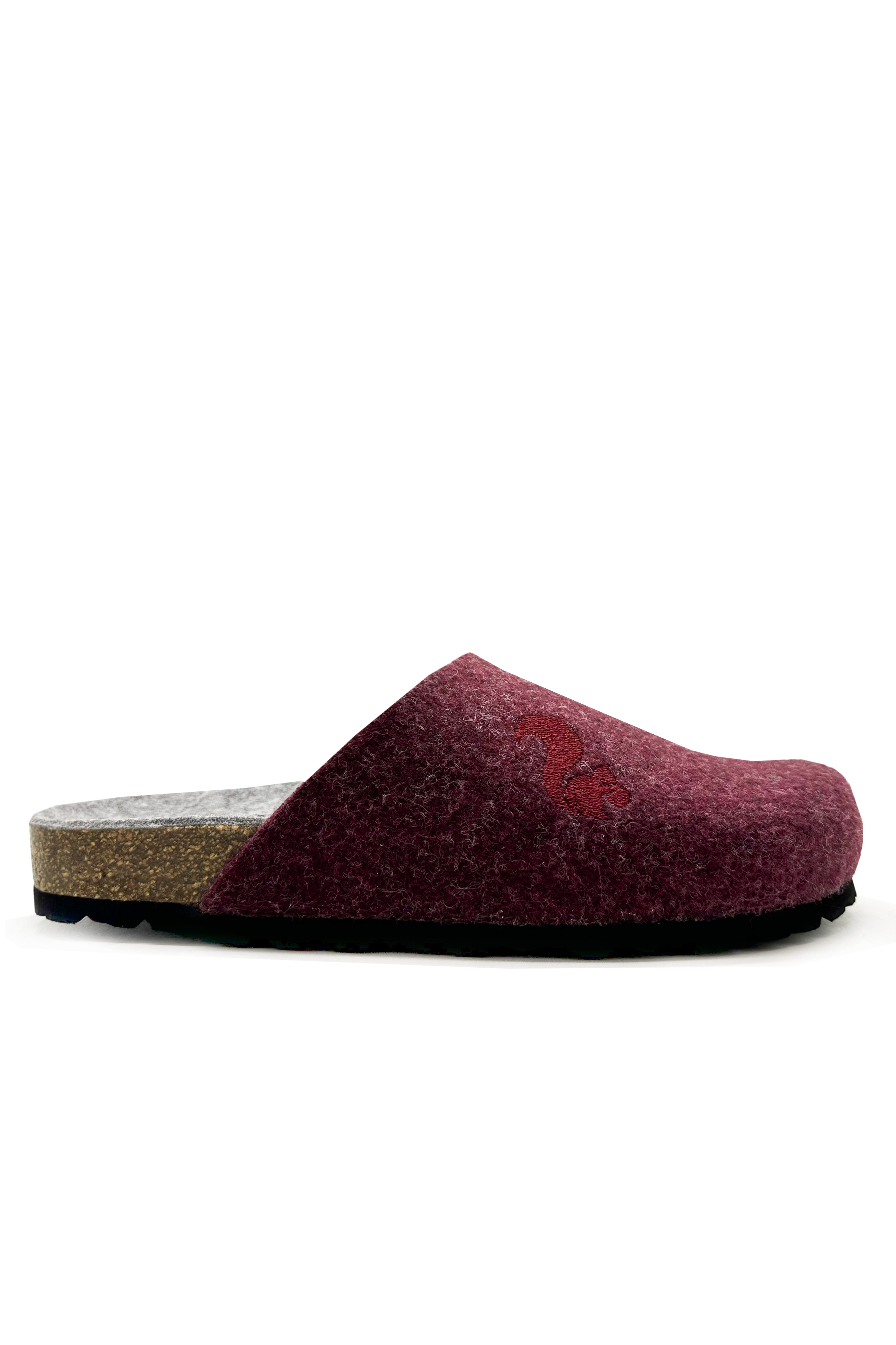 thies Damen vegan Clogs Recycled Pet Bio Vino Rot