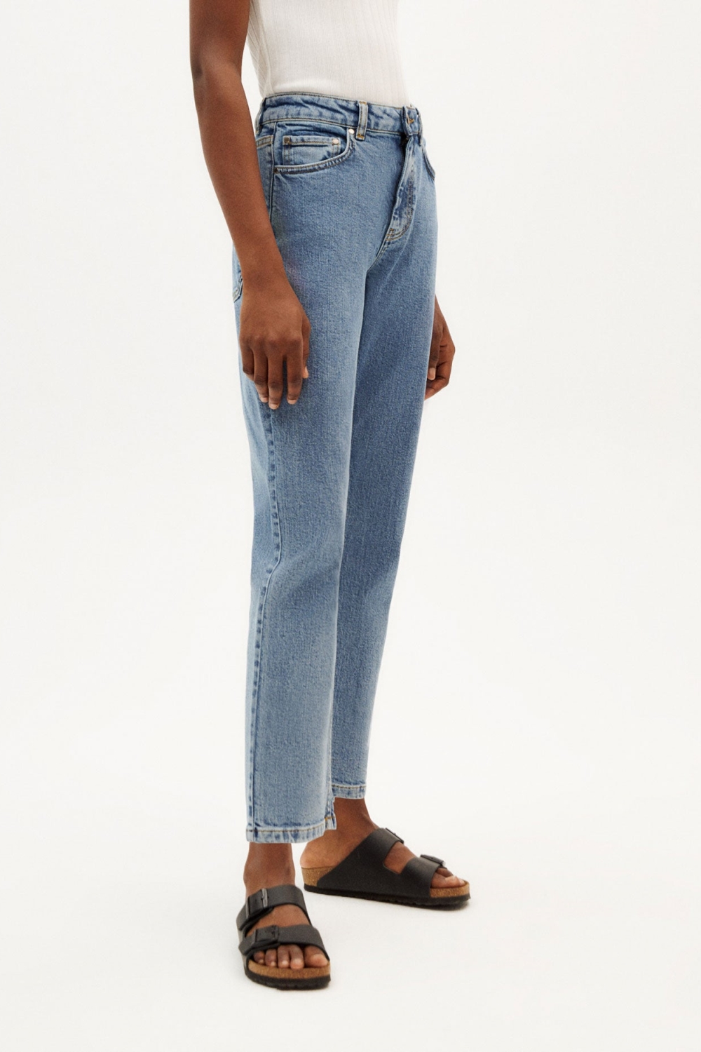 Image of Thinking MU dames vegan Denim Nele Light Clean