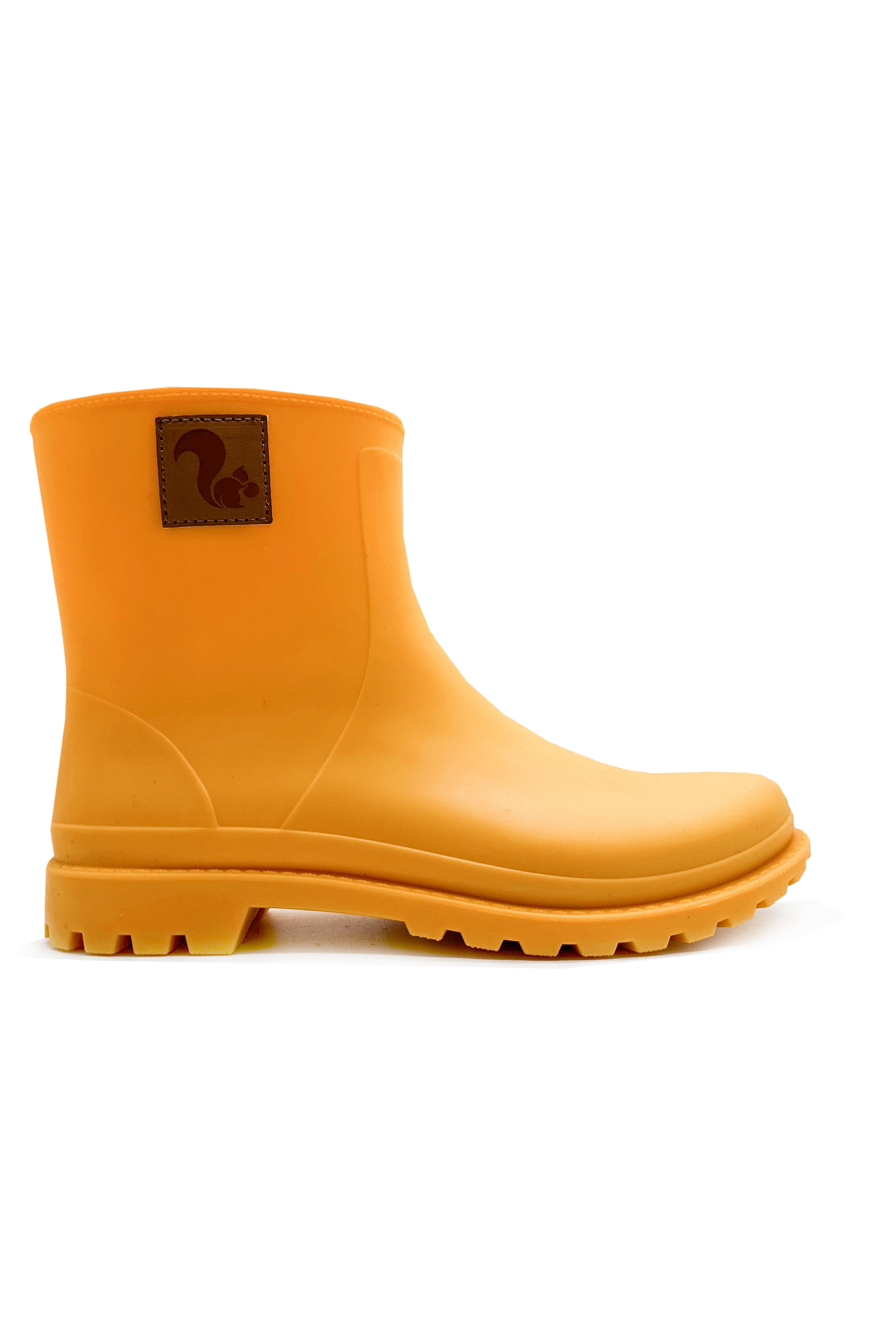thies Damen vegan Regenstiefel 100% Wasserdicht Biologisch Abbaubar Orange