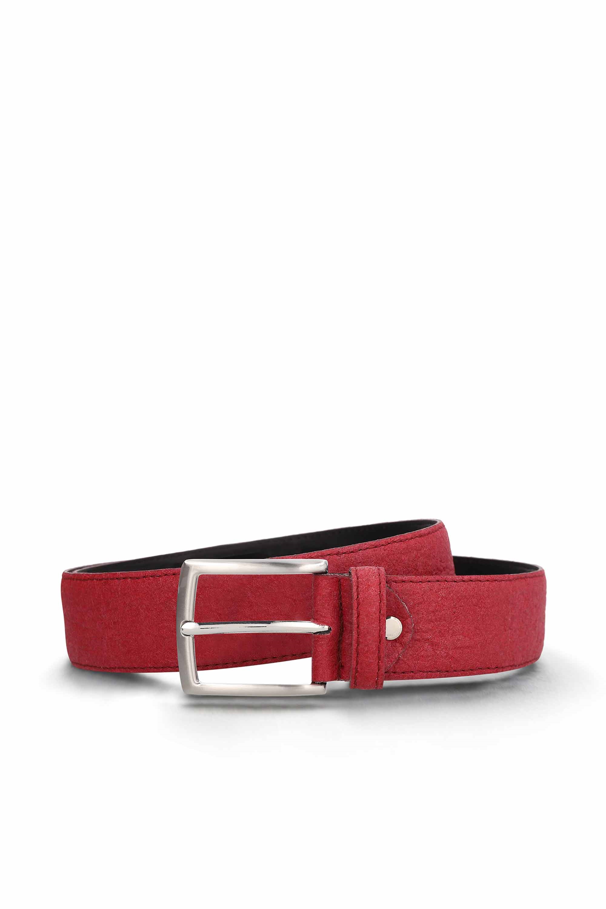 NAE men vegan Belt Seva Red