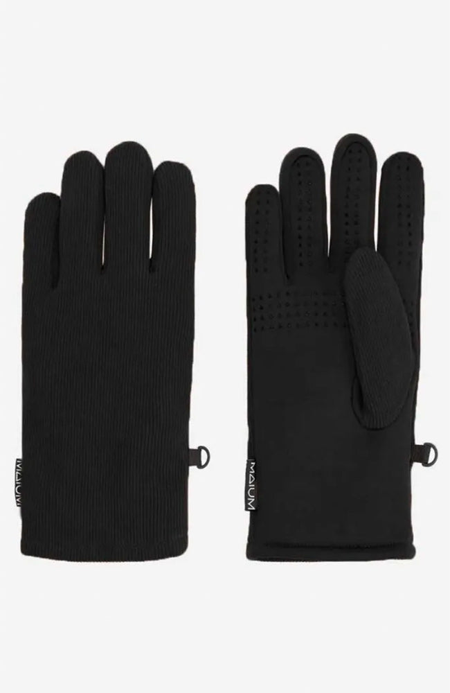 Maium Damen vegan Handschuhe Schwarz