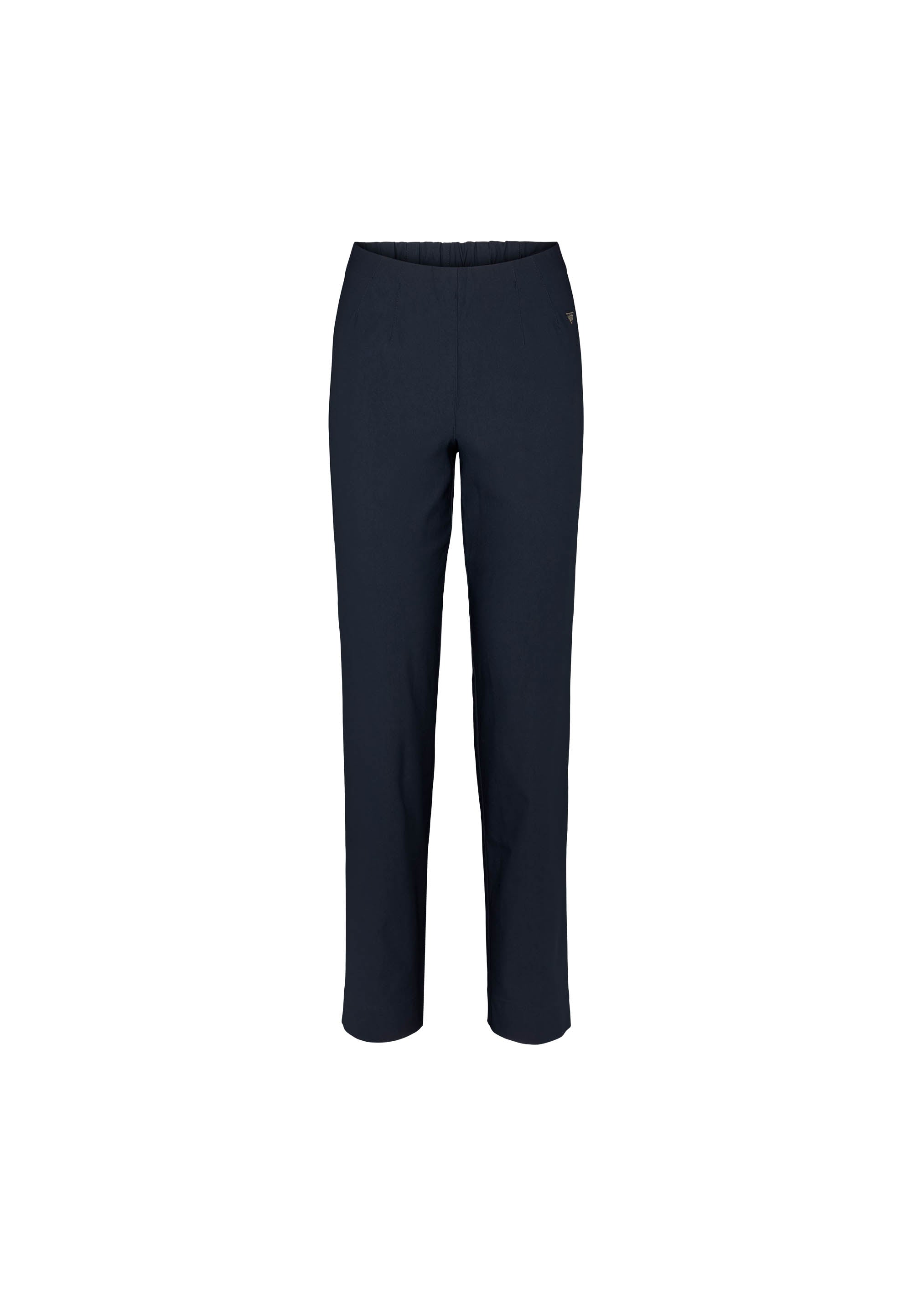 Image of LAURIE dames vegan Jeans Bella Straight Middellange Marineblauw