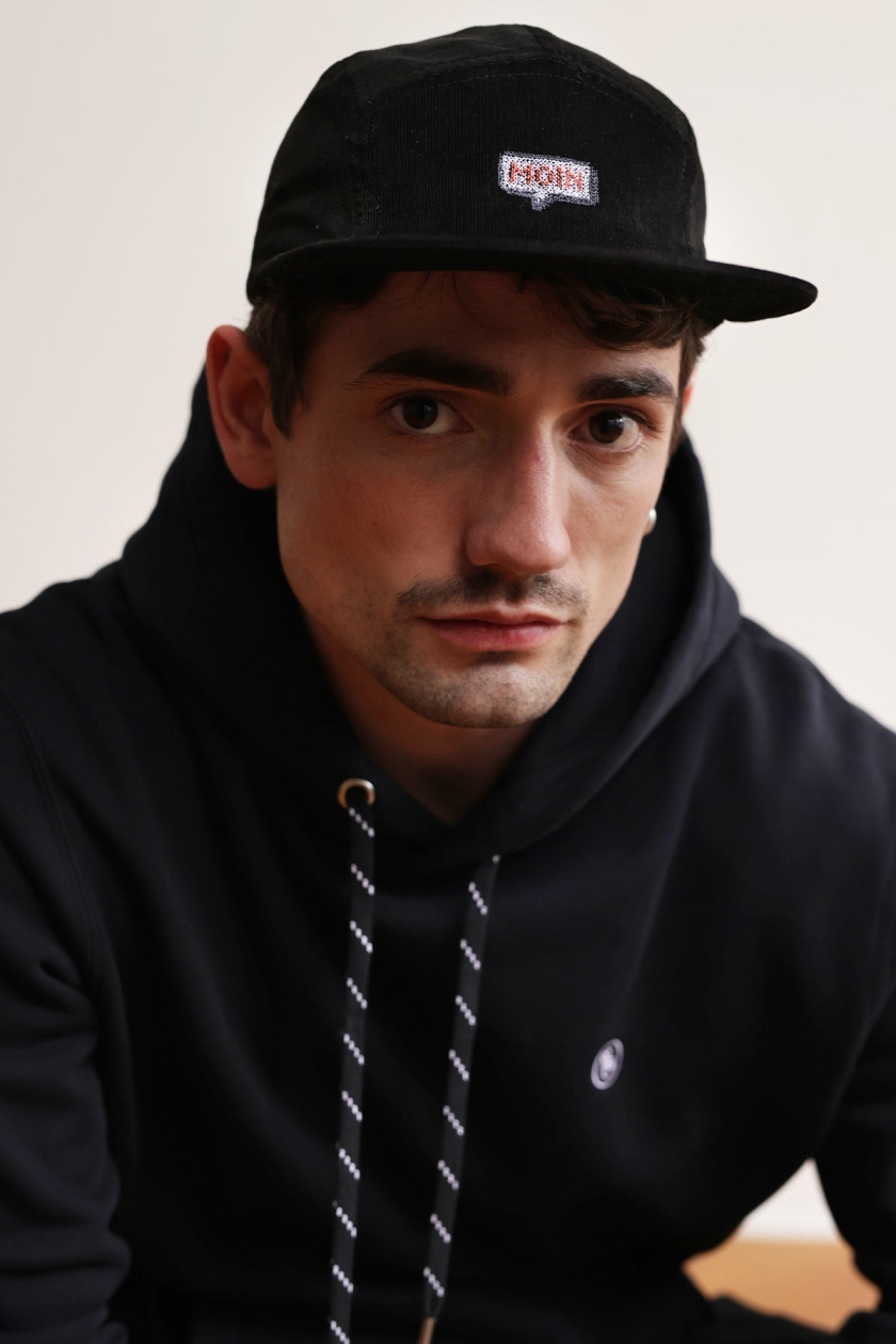 Hafendieb men vegan Cap 5panel Moin Black