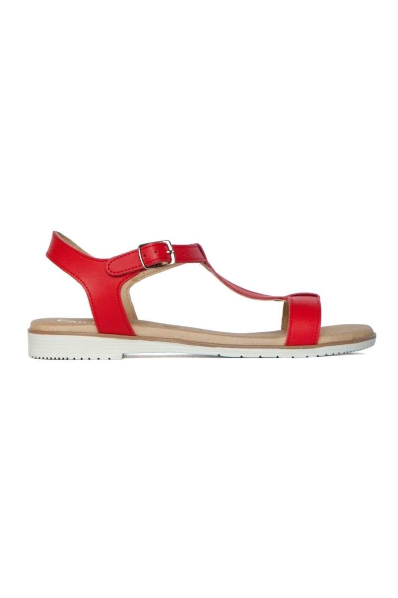 FAIRMA ETHICAL DESIGN Damen vegan Sandalen Ferri Rot