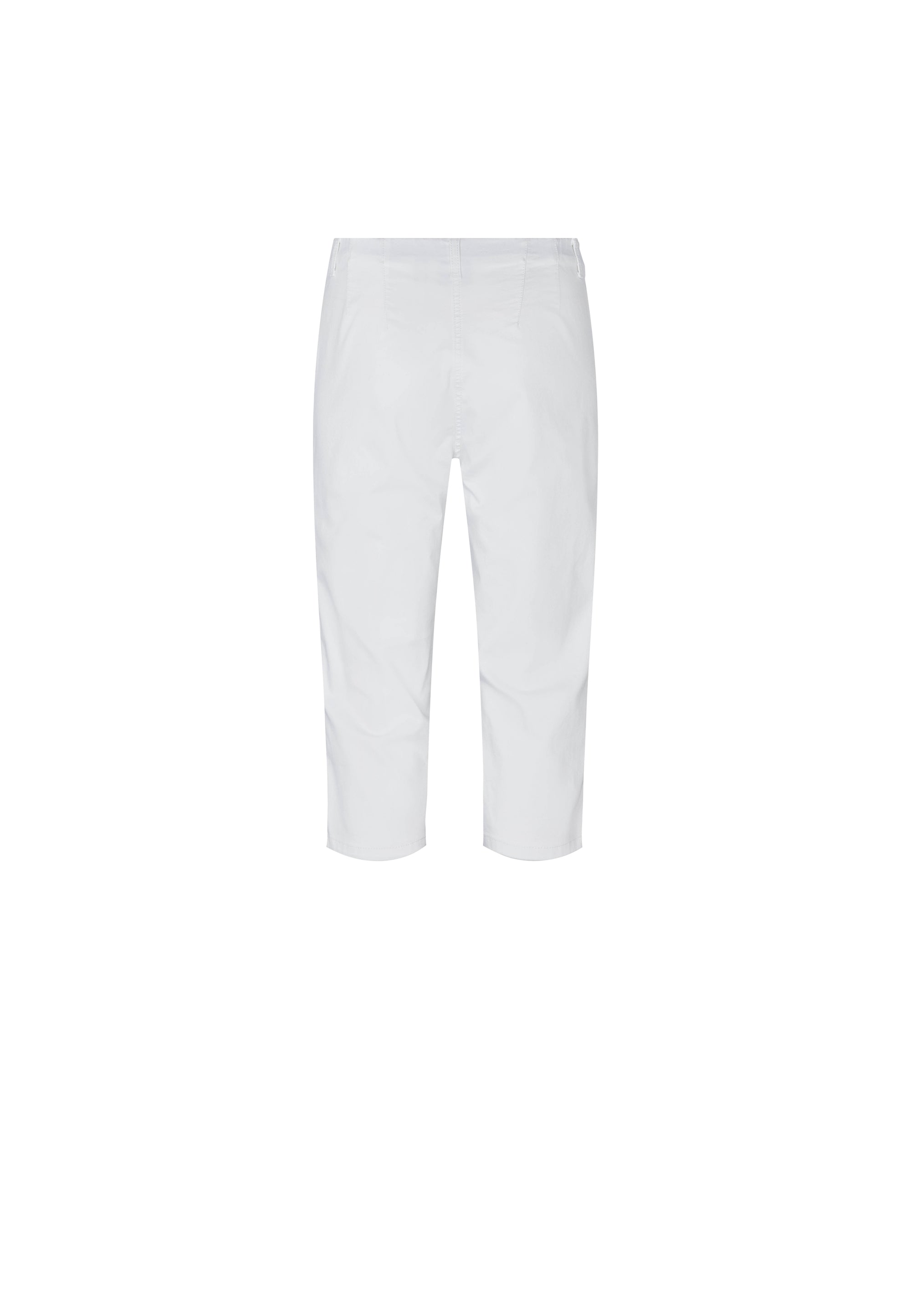 LAURIE Damen vegan Hose Kelly Regular Capri Sl WeiÃŸ