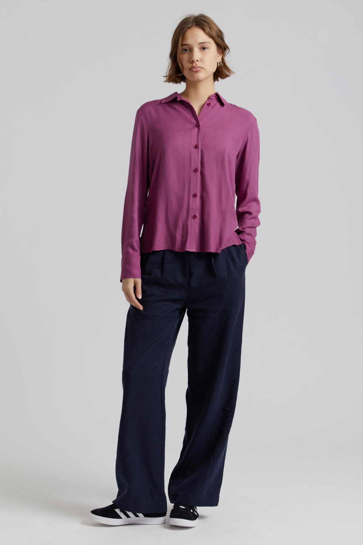 KOMODO Damen vegan Hose Mira Navy