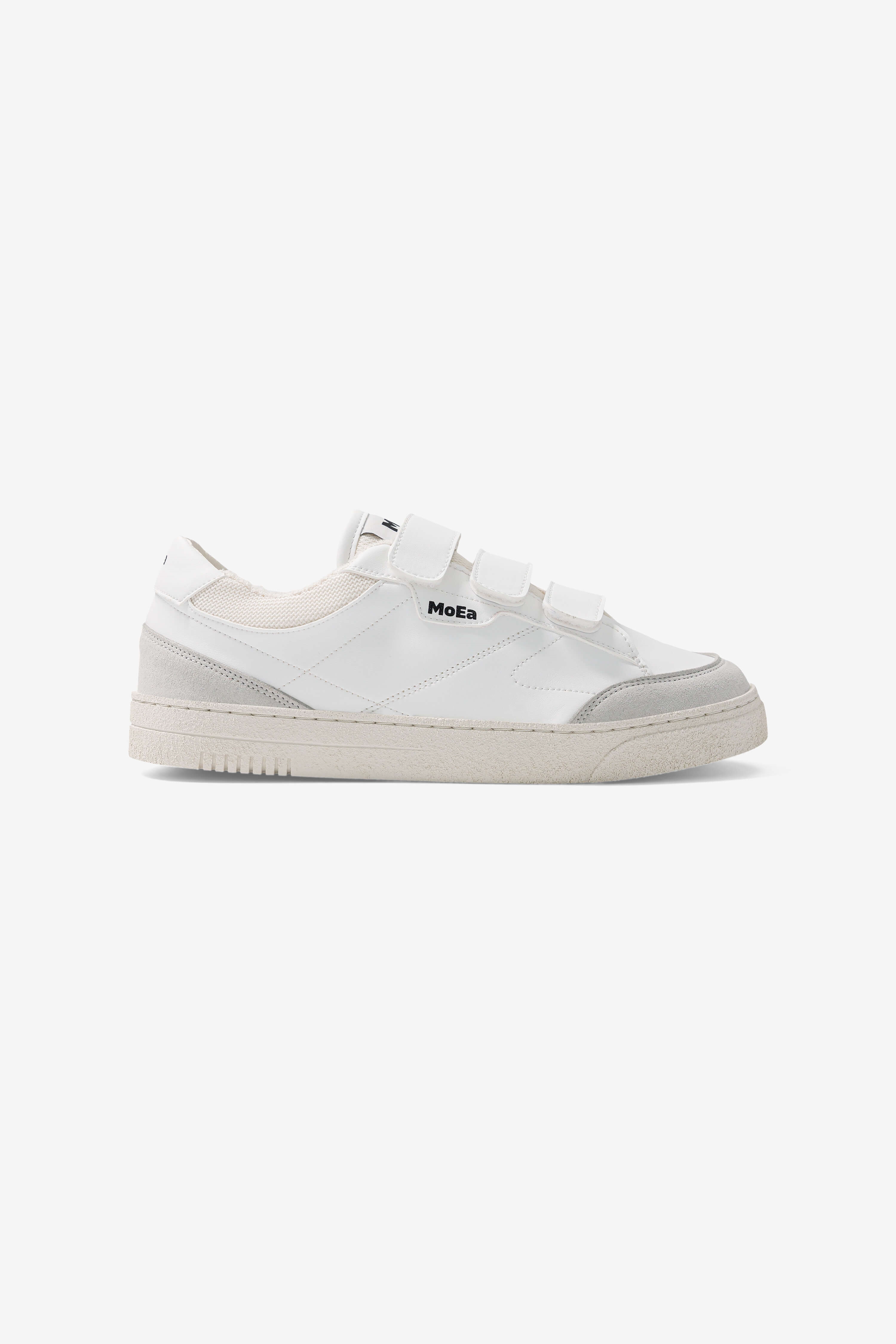 Image of MoEa mannen vegan Sneakers Gen3 Klittenband Druiven Volledig Wit