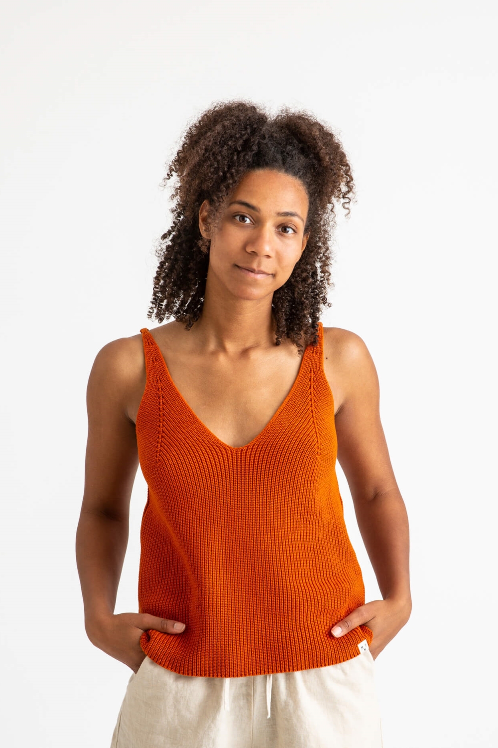 MATONA Damen vegan Knit Tank Ginger