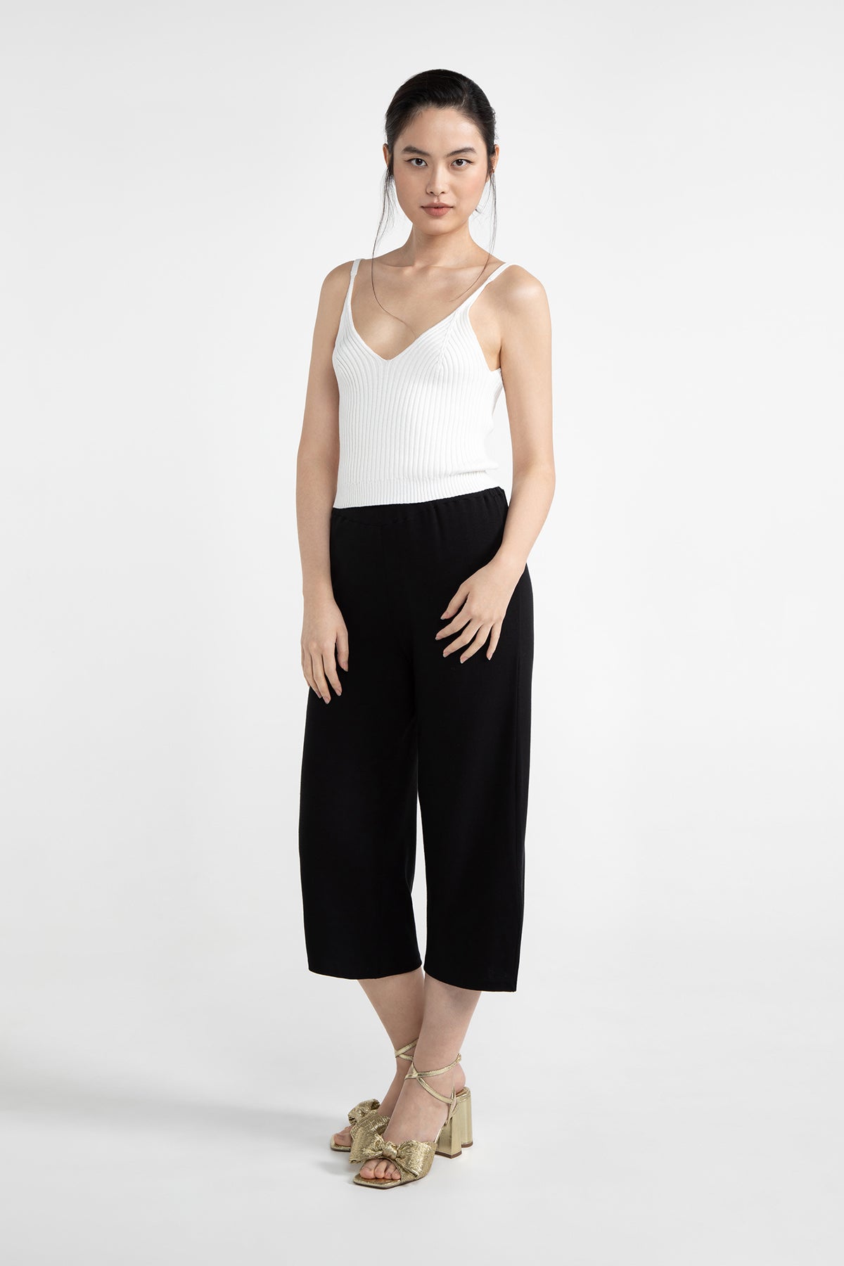 Lovjoi Damen vegan Culotte Nuraiah Black