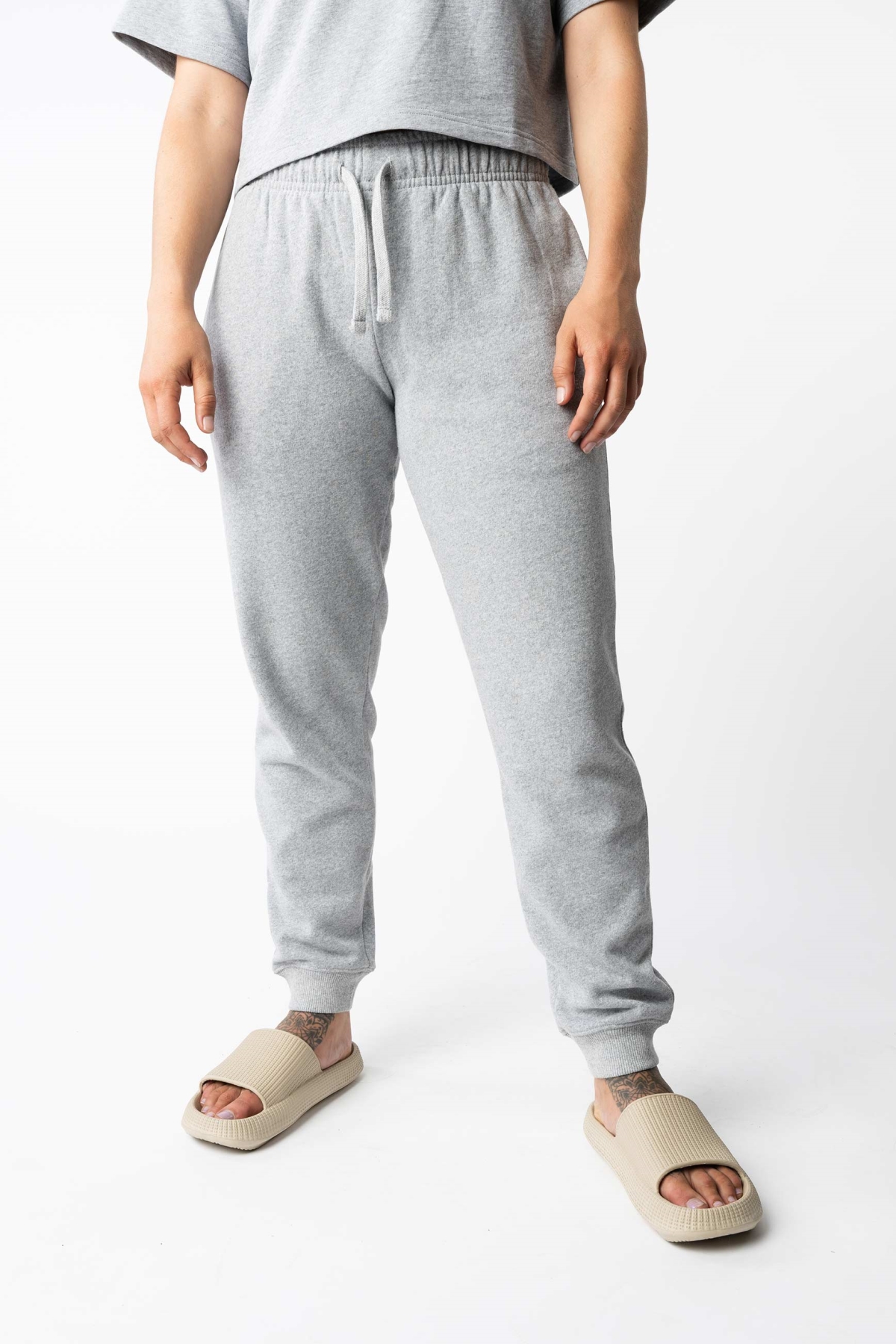 MELA Damen vegan Sweatpants Akesha Grau