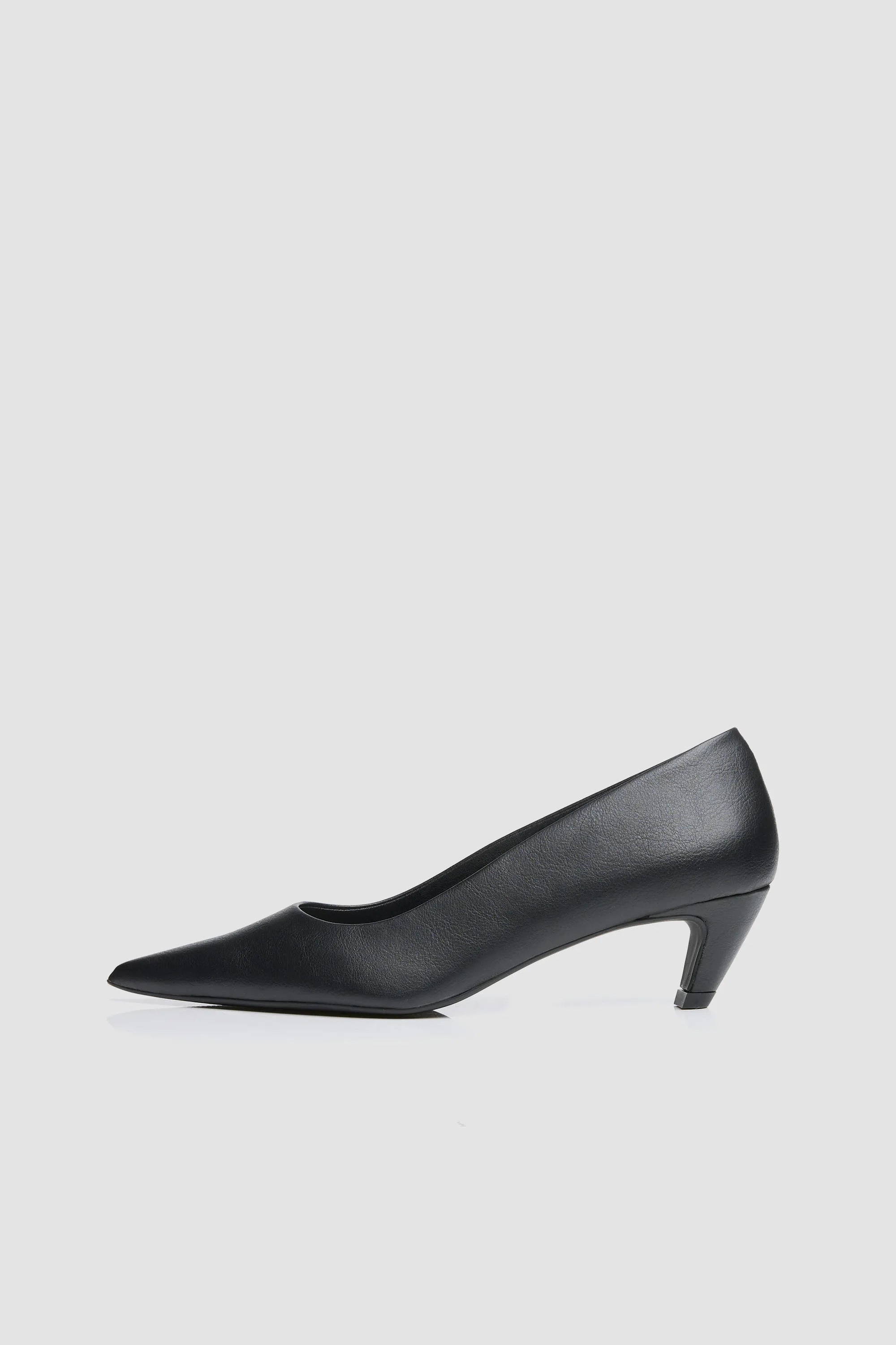 BOHEMA Damen vegan Heels Siren Kitten Schwarz