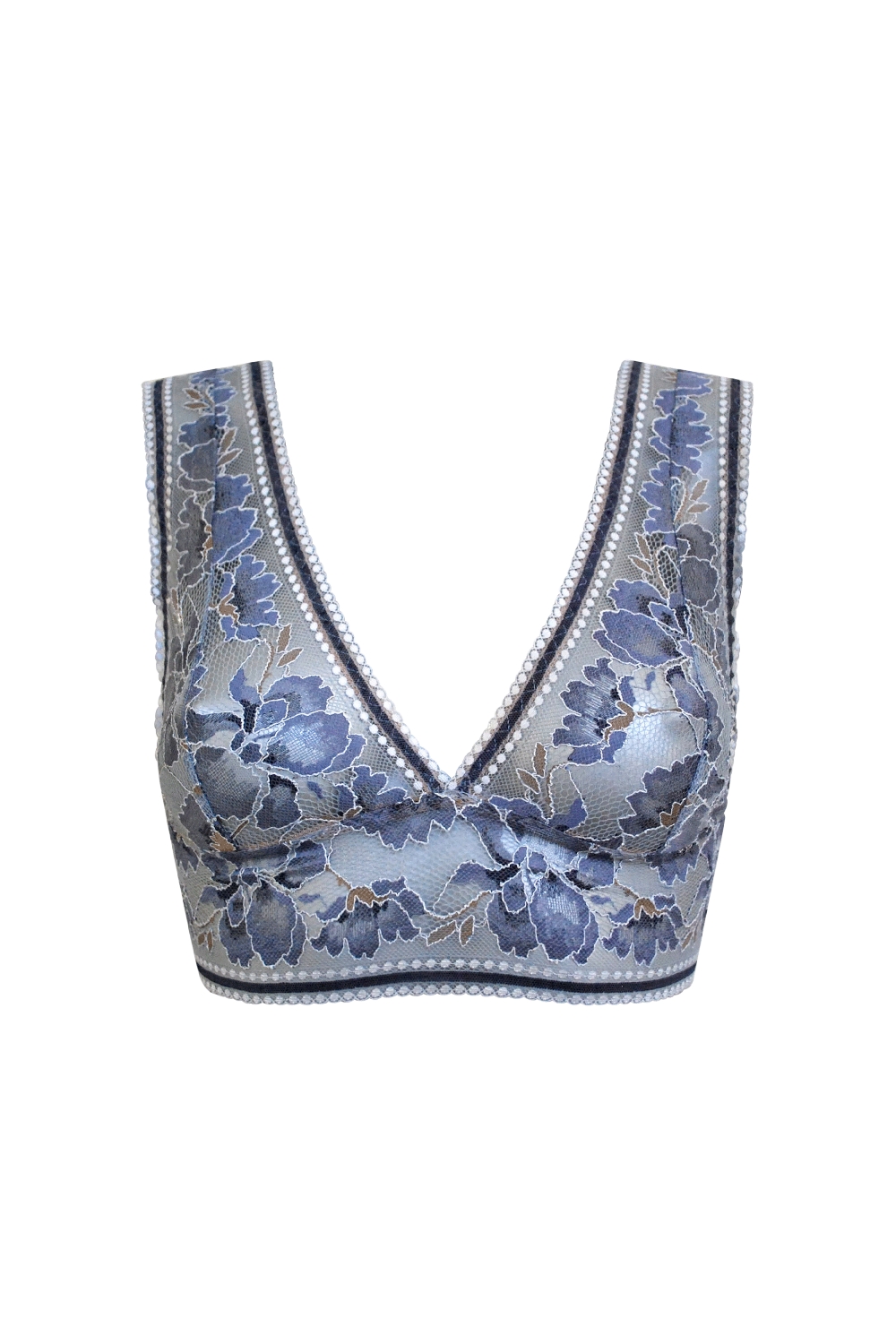 Image of Anekdot dames vegan Bralette Blauw Amber