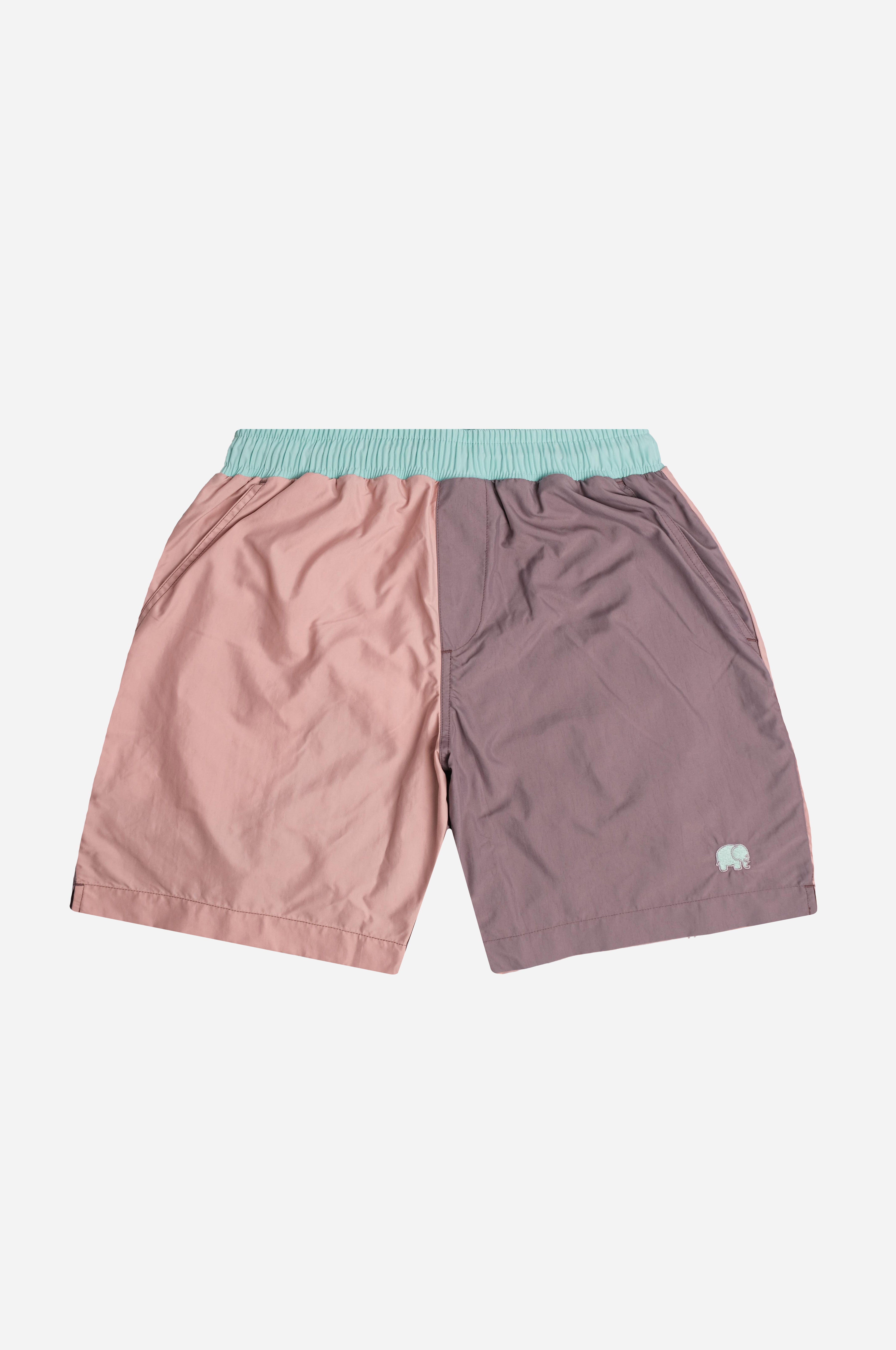 Image of Trendsplant mannen vegan Zwembroek Color Block Mauve