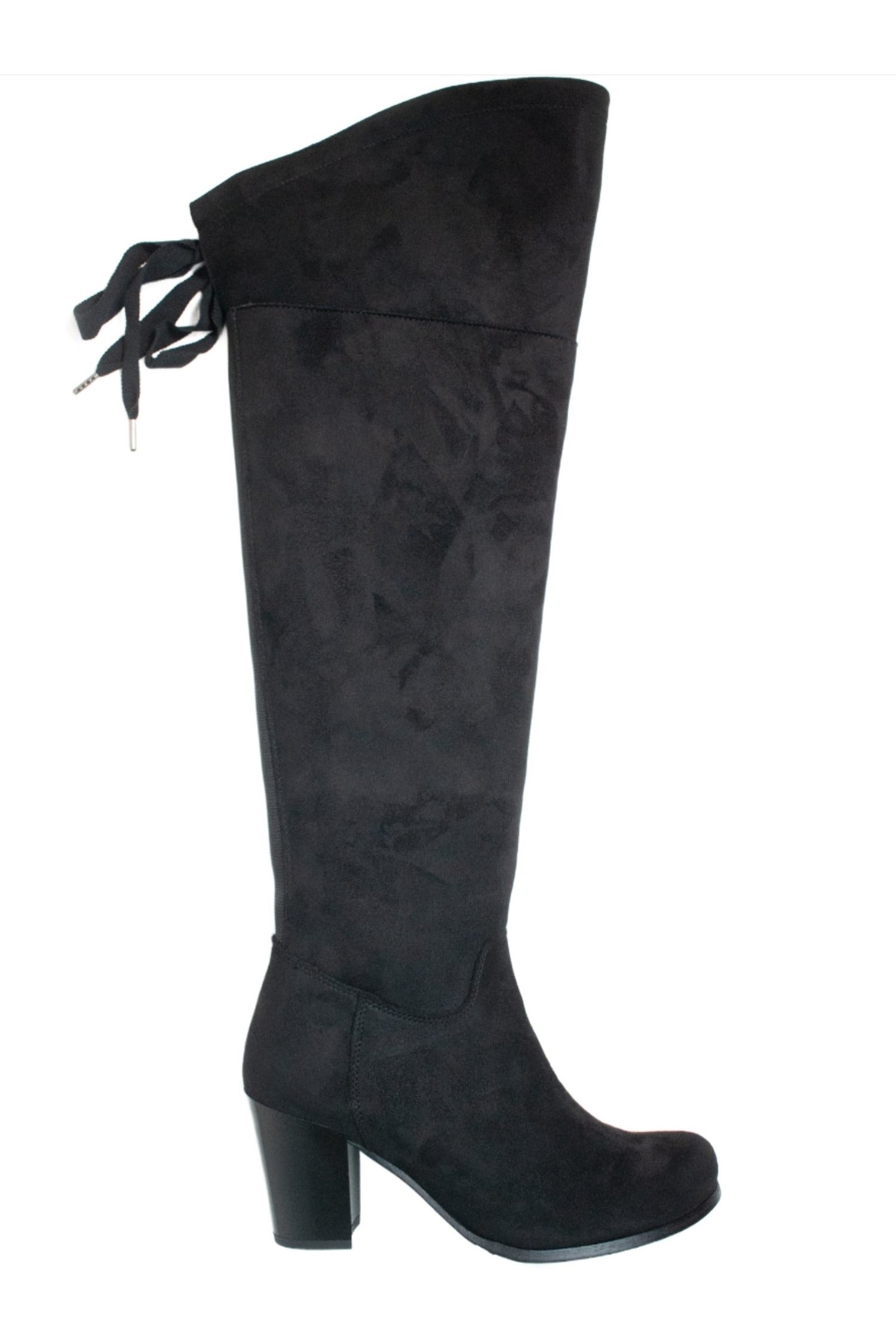 84932 - Wills Vegan Store Damen vegan Stiefel Over The Knee Schwarz