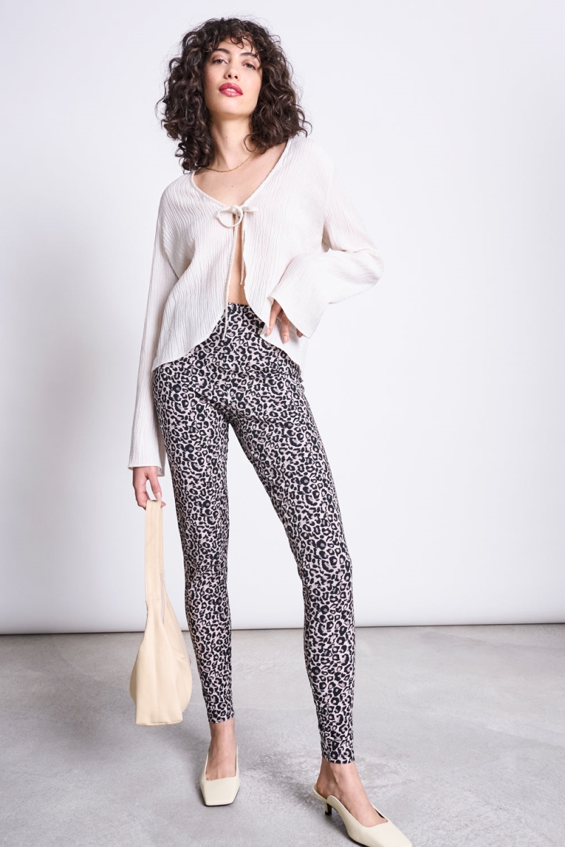 Image of JAN 'N JUNE dames vegan Legging Leo-Print