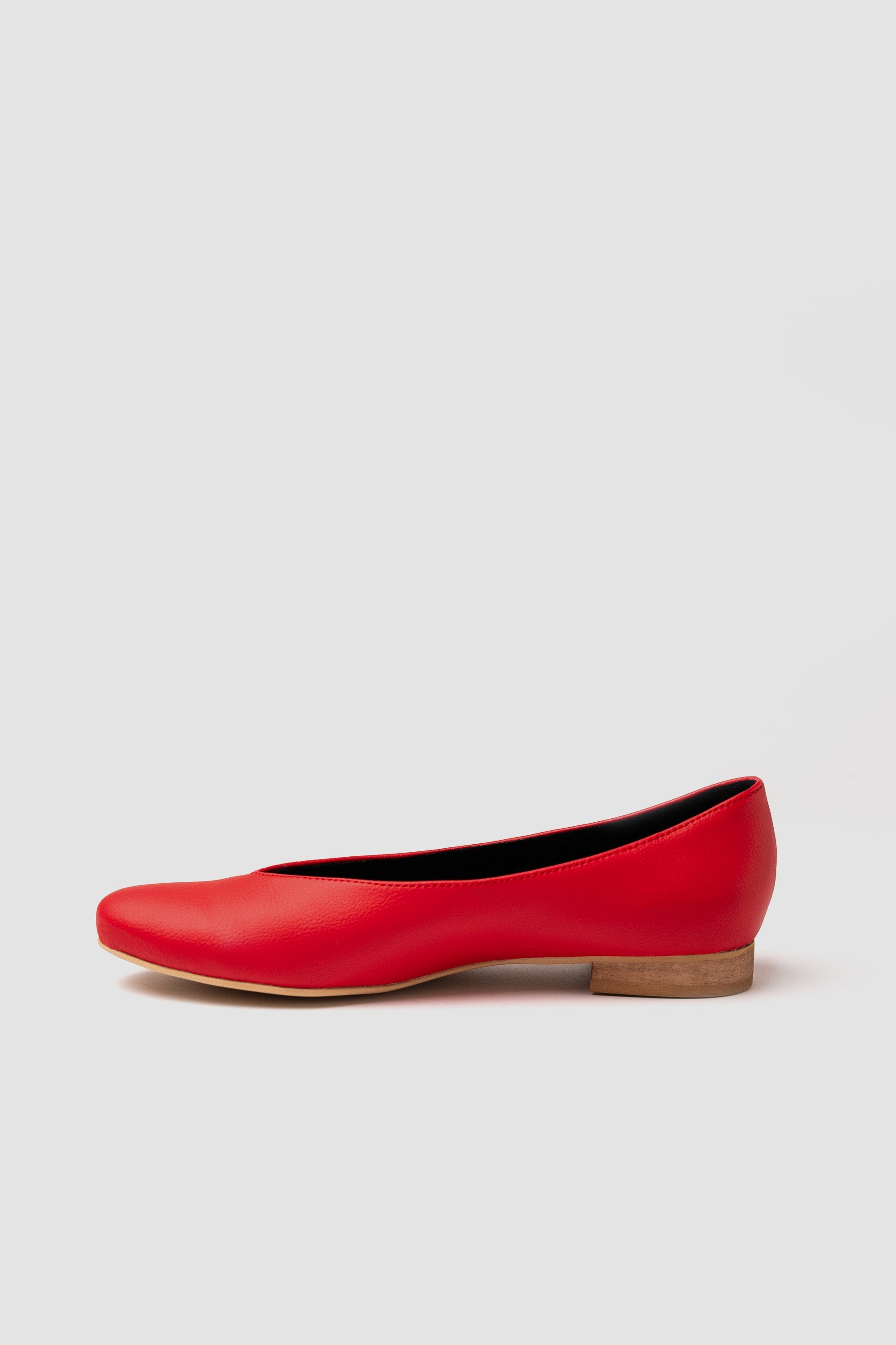 BOHEMA Damen vegan Ballerinas Rot