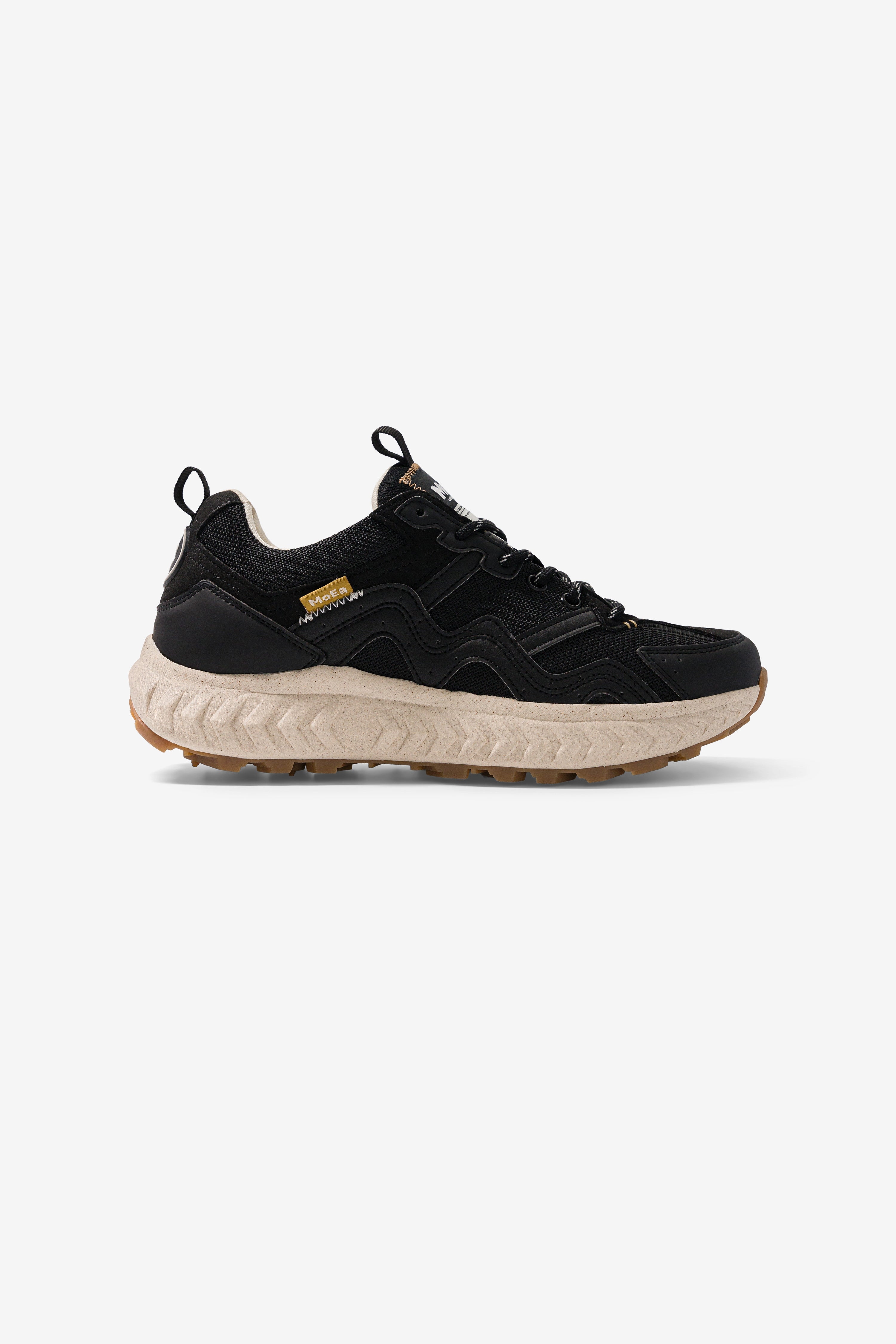 MoEa Herren vegan Sneaker Gen7 Mais Schwarz