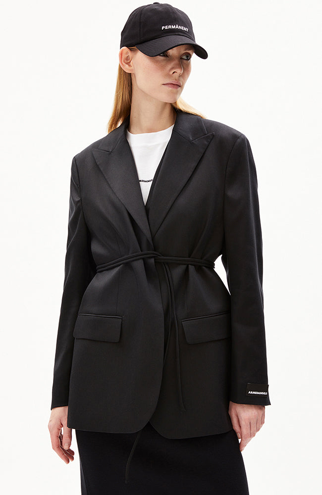 ARMEDANGELS Damen vegan Blazer Oriaana Schwarz