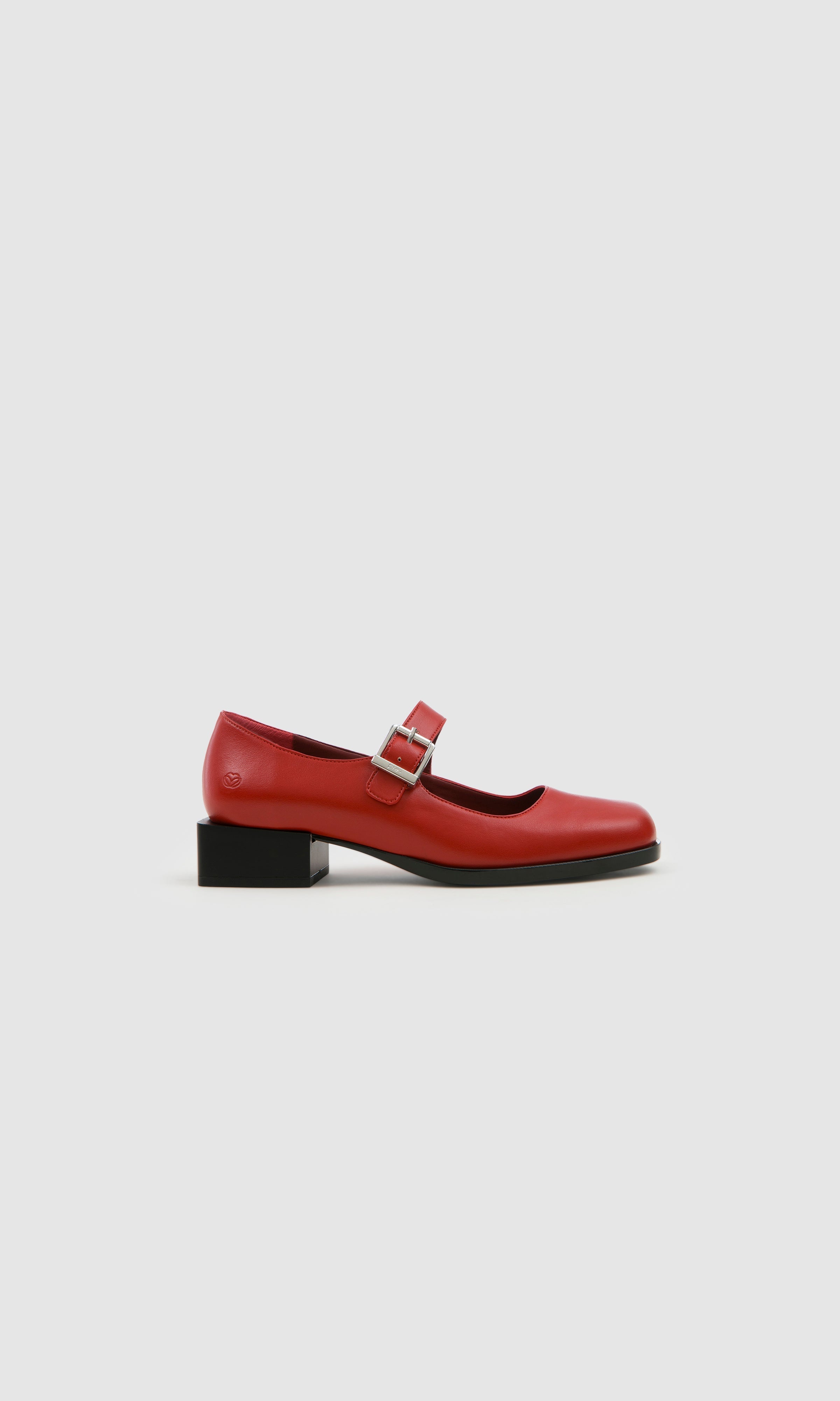 Prev Damen vegan Loafers Jane Kirschrot