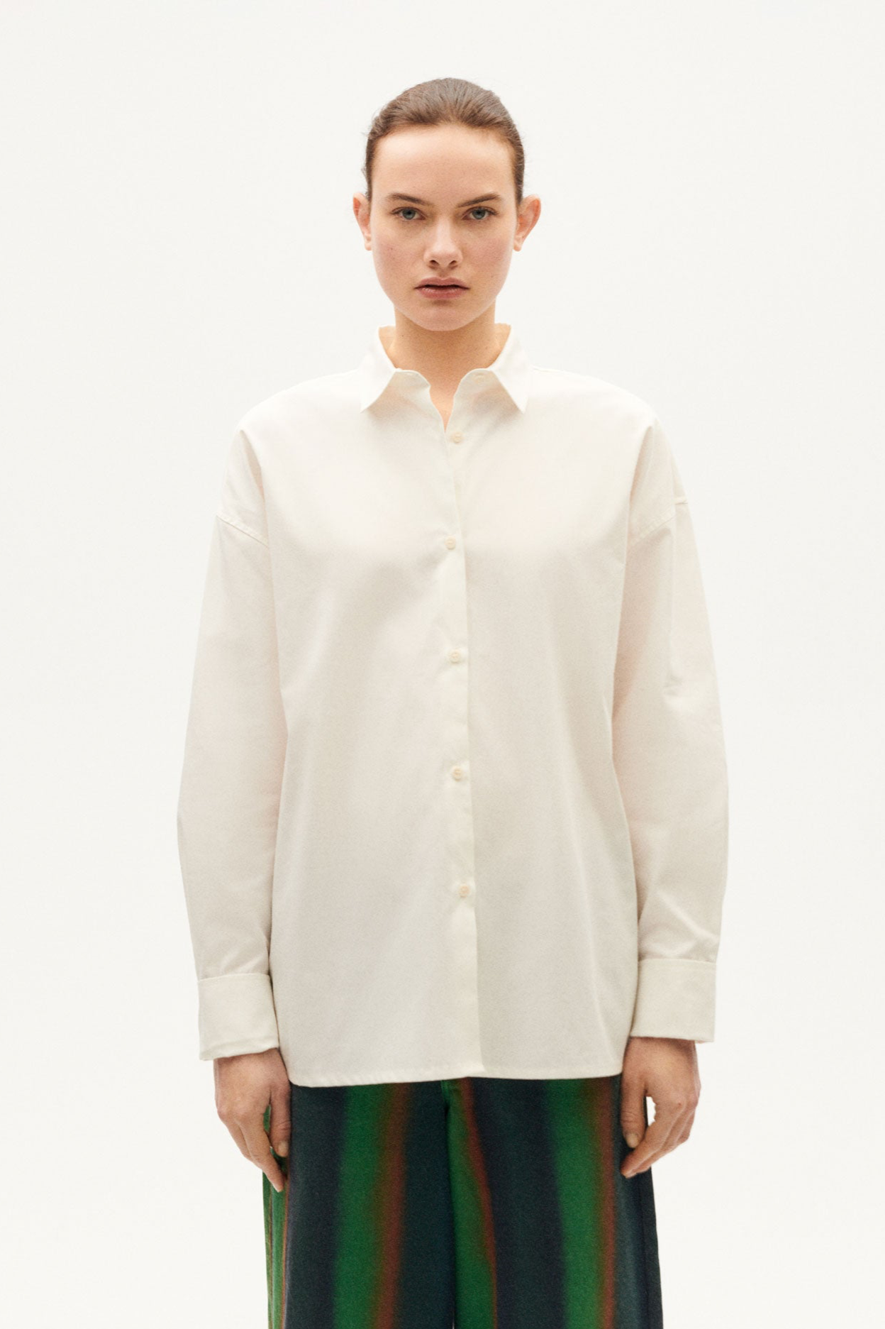 Image of Thinking MU dames vegan Shirt Juana Wit