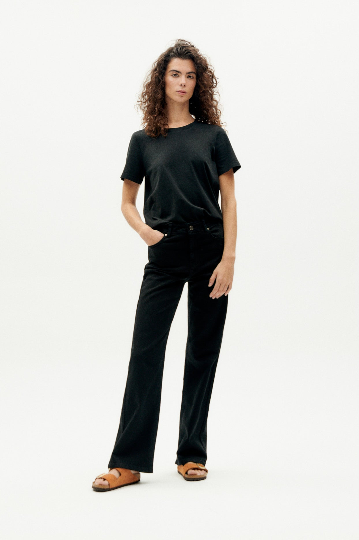 Thinking mu Damen vegan Jeans Theresa Schwarz
