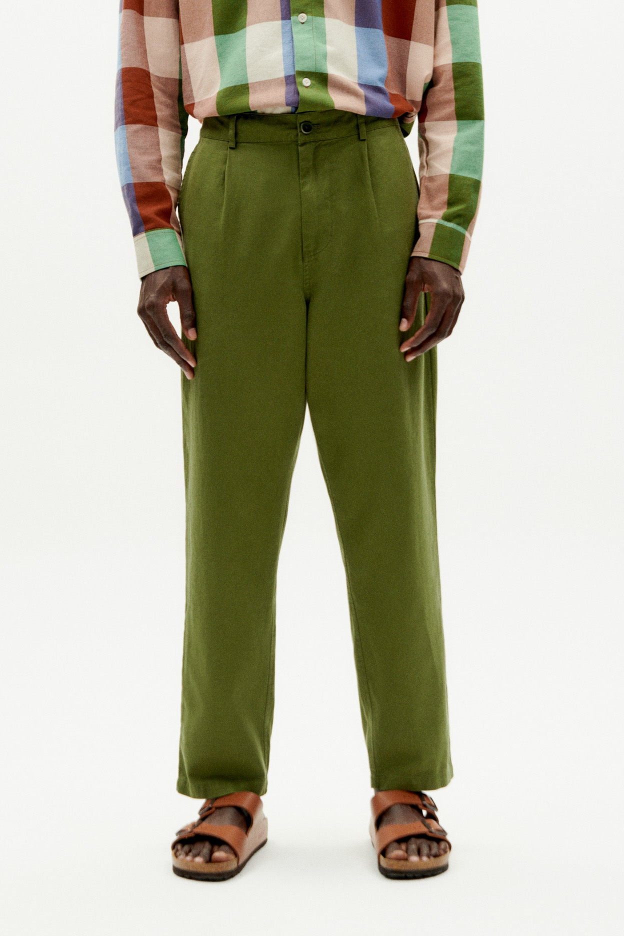 Thinking mu Herren vegan Hose Moero Gr&Atilde;&frac14;n