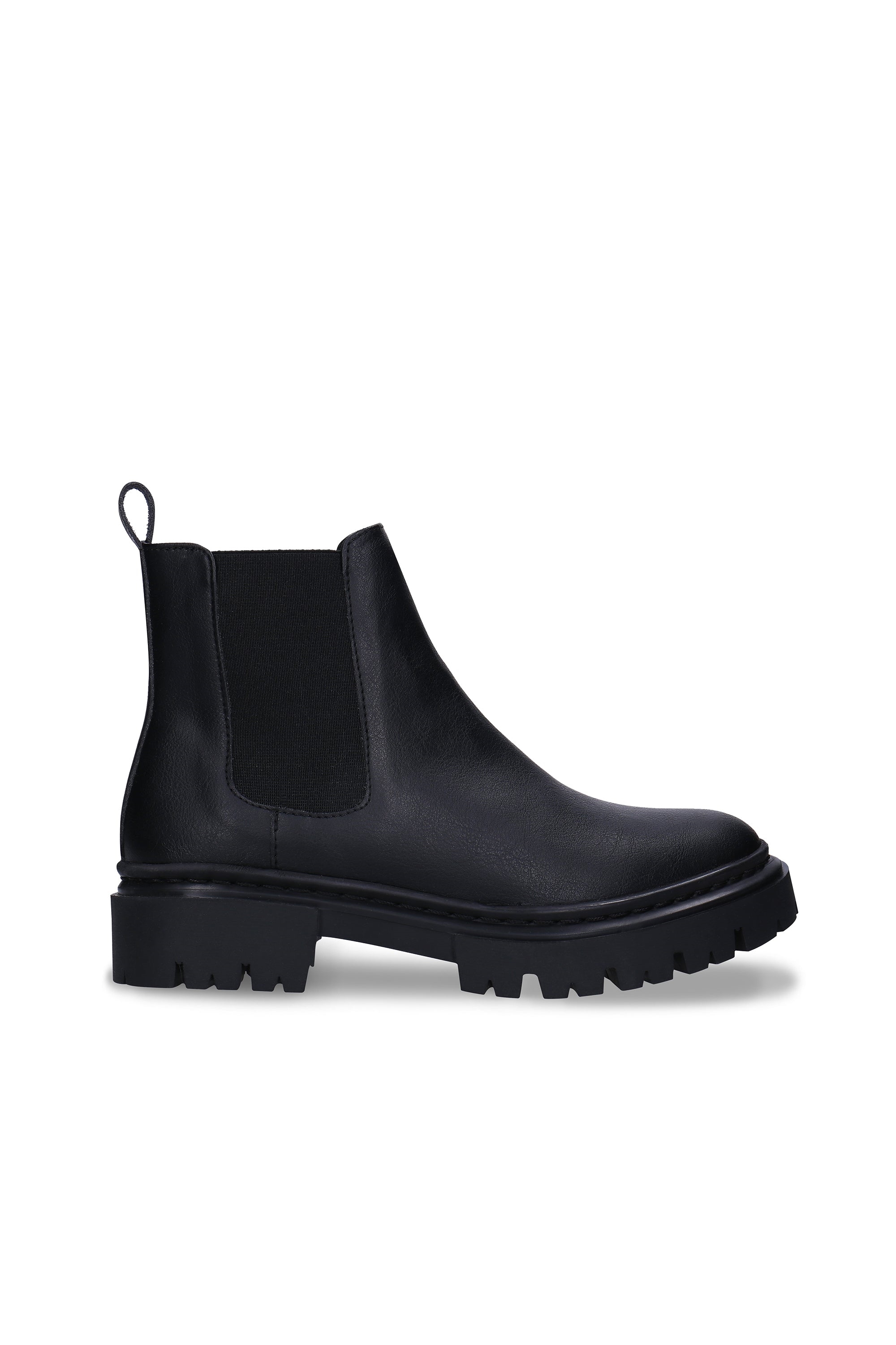 NAE Damen vegan Stiefel Molly Veganes Ã–ko-Leder Schwarz