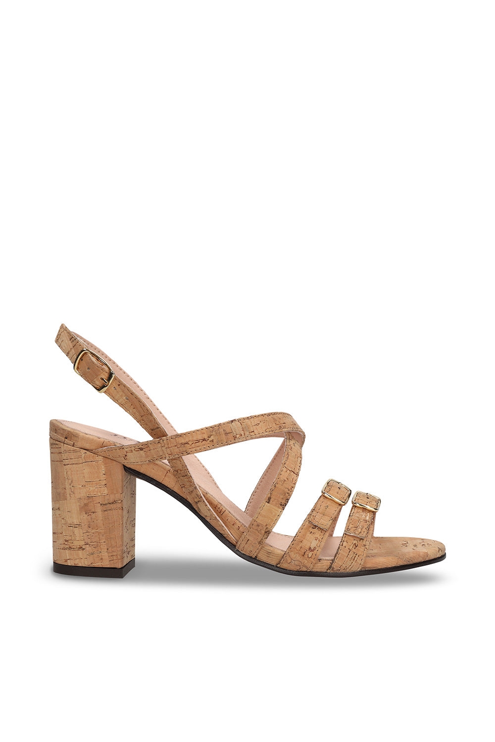 Image of NAE dames vegan Sandalen Maria Kurk Bruin