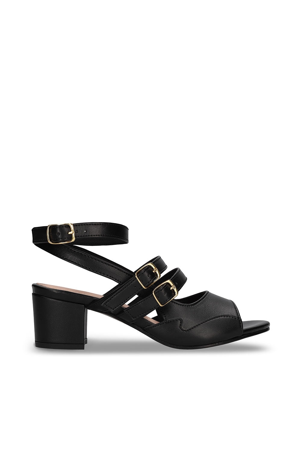 NAE Damen vegan Sandalen Devan Veganes Ã–ko-Leder Schwarz