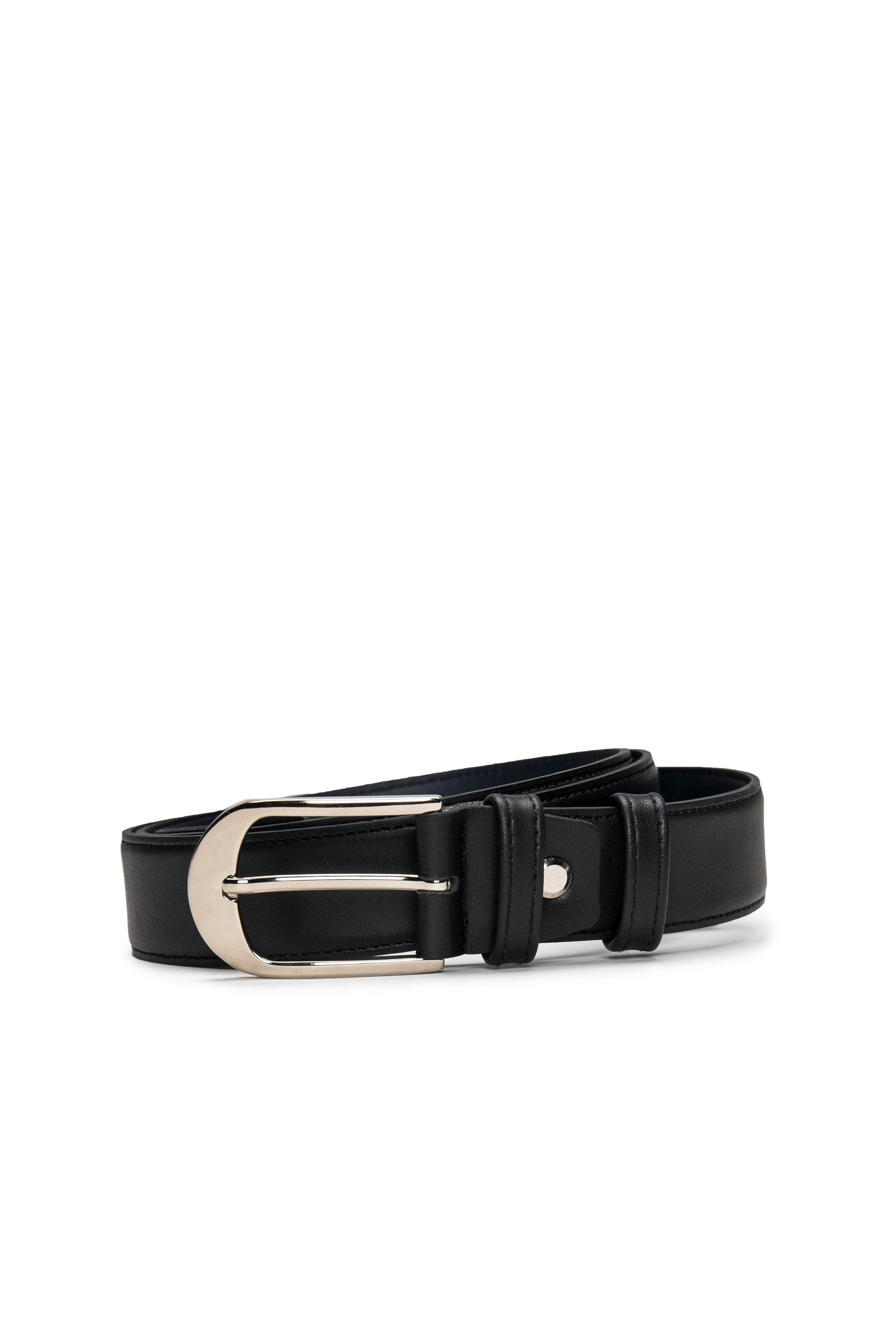 NAE womens vegan Belt Sils Black