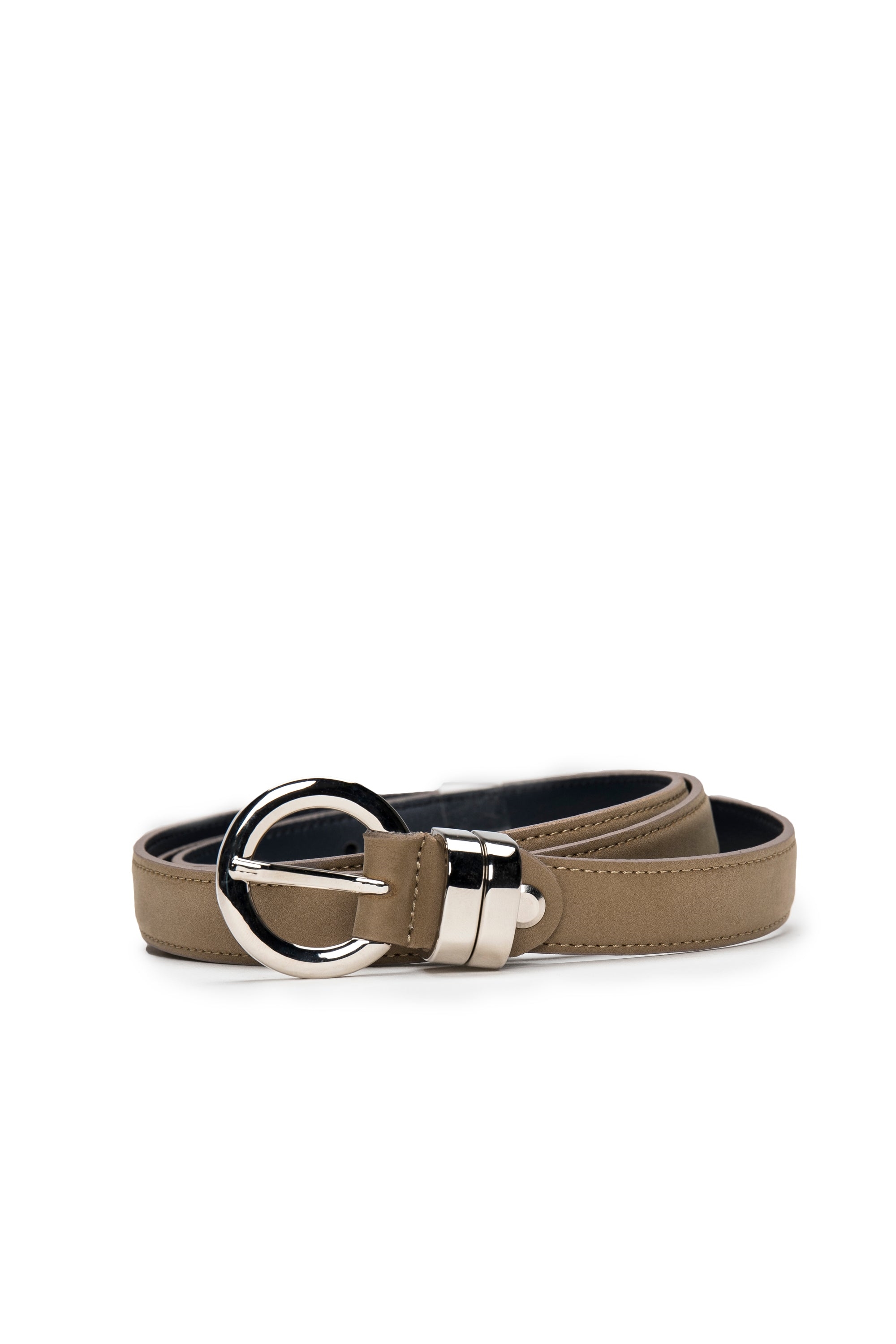 NAE womens vegan Belt Blanes Brown