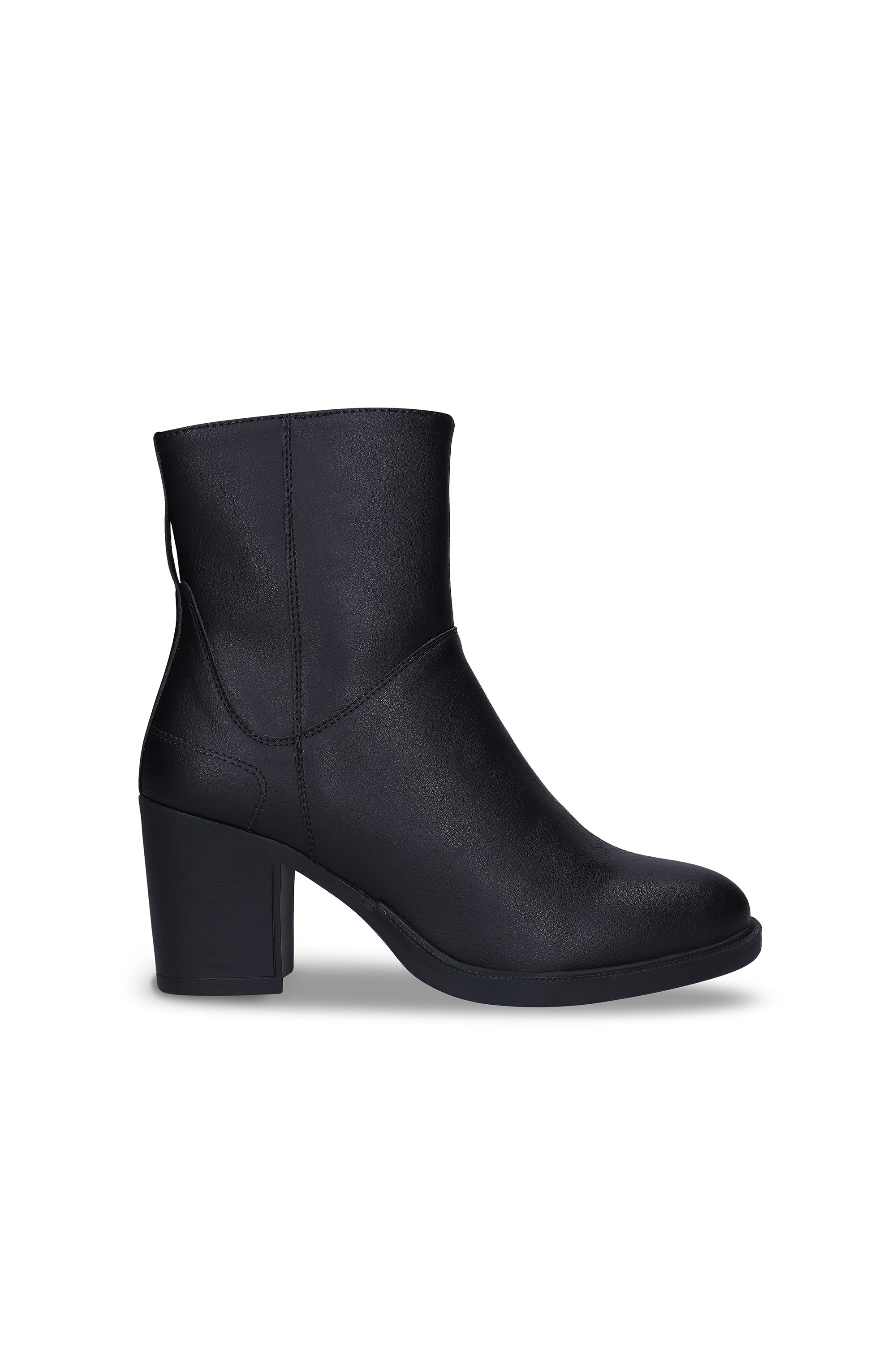 NAE Damen vegan Stiefel Alicia Veganes Ã–ko-Leder Schwarz