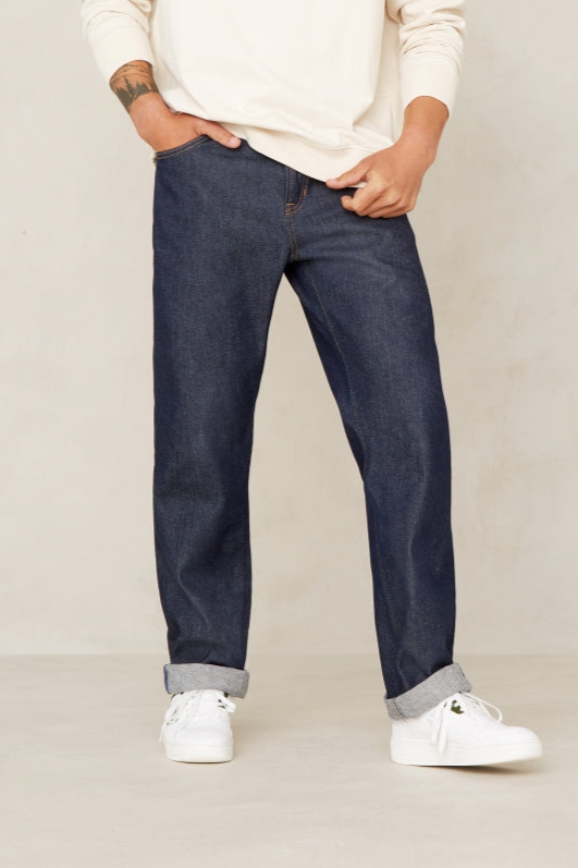 Kings Of Indigo Herren vegan Jeans Kong Selvage Pioneer Revival Savemoso Dry