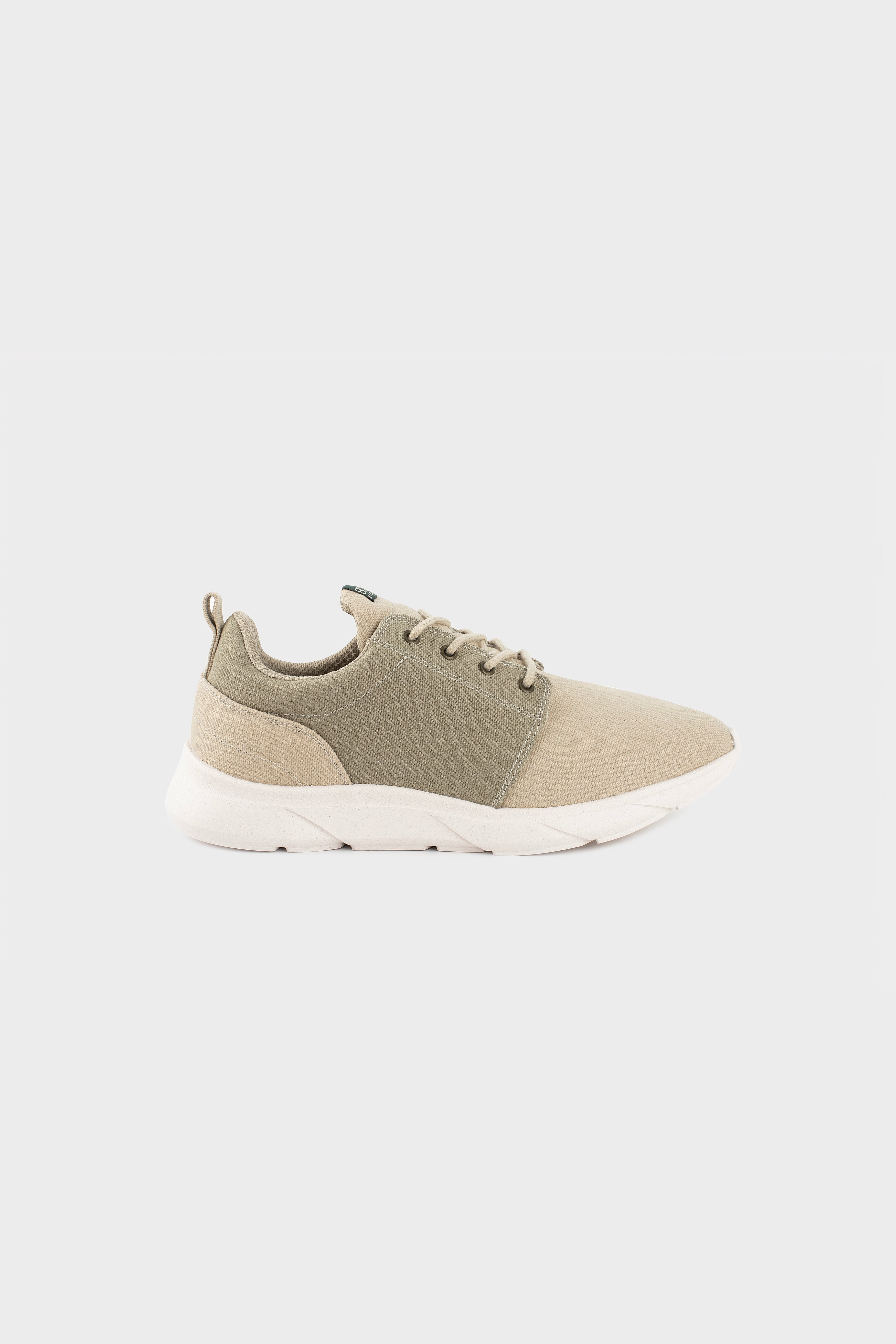 8000kicks EU Herren vegan Sneaker Herren Explorer V2 Beige Und Grün