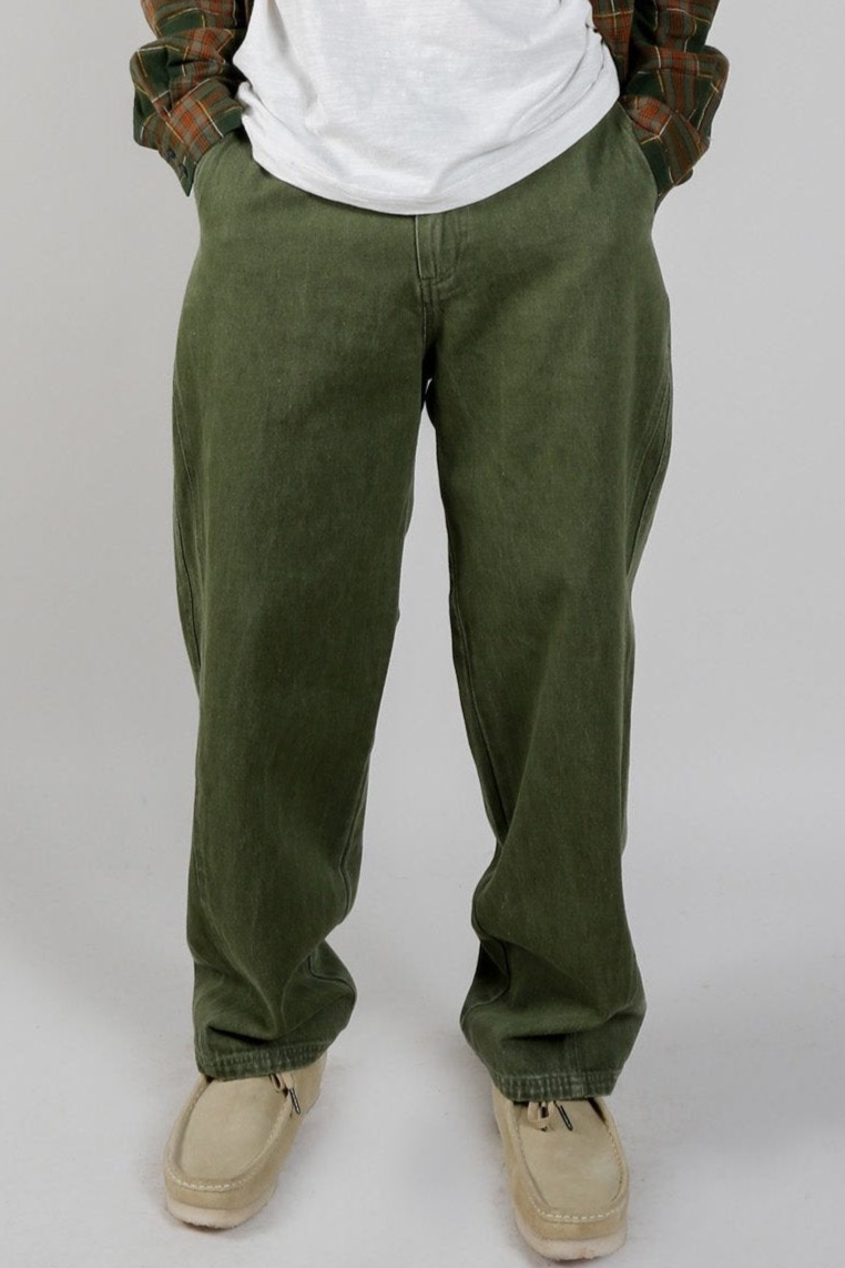 Image of KOMODO mannen vegan Broek Makulu Wash Groen