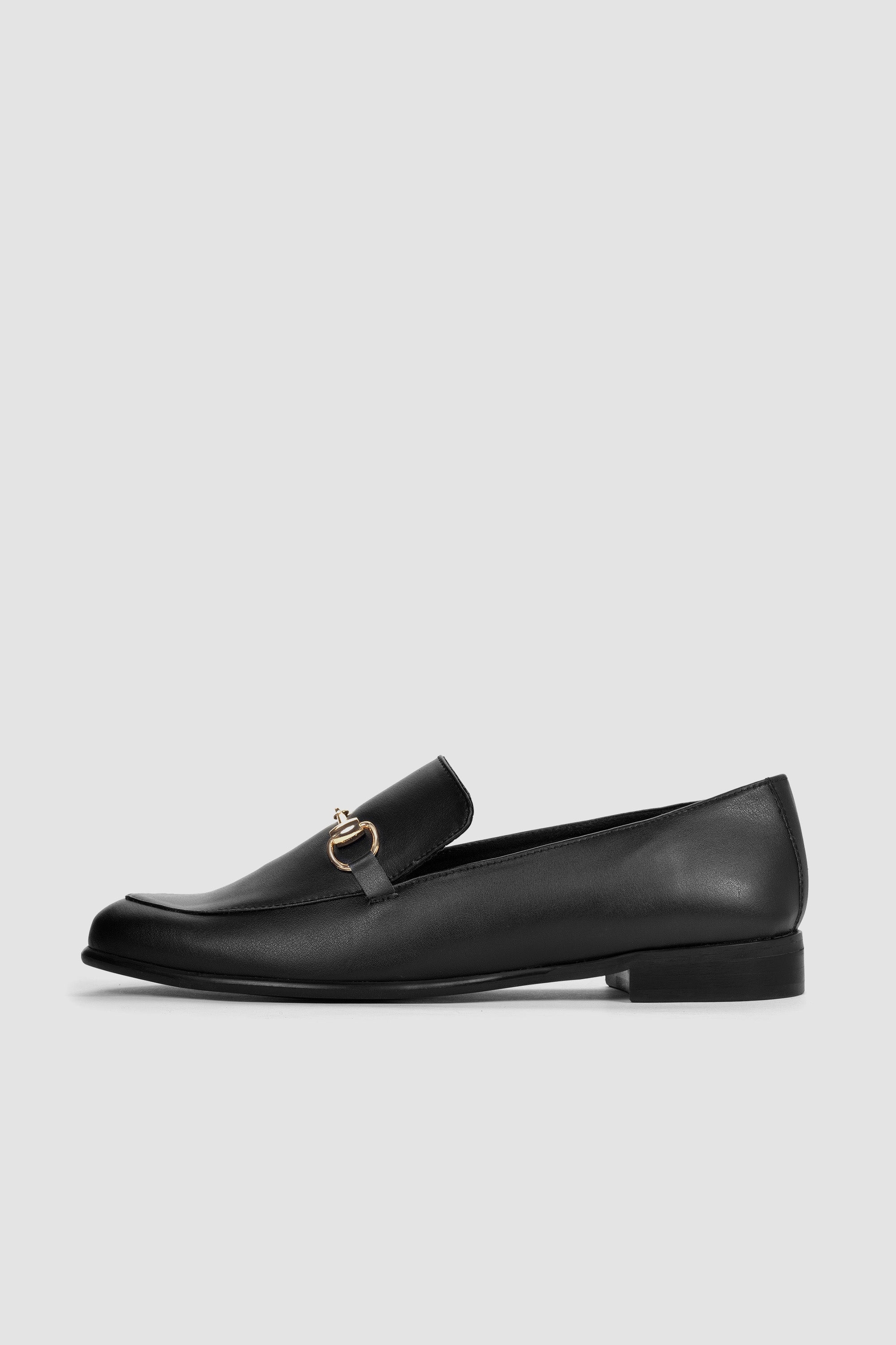 BOHEMA Damen vegan Loafer Shiv Schwarz
