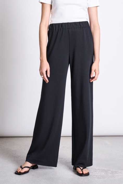 Image of JAN 'N JUNE dames vegan Broek Wijd Kiso Zwart