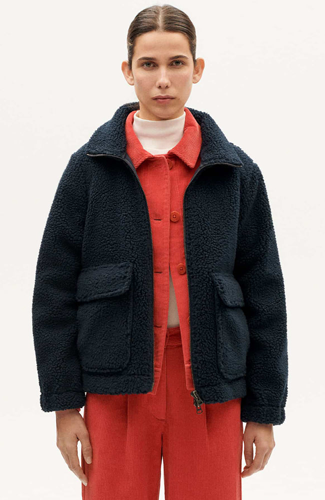 Thinking mu Damen vegan Jacke Sophie Graphit