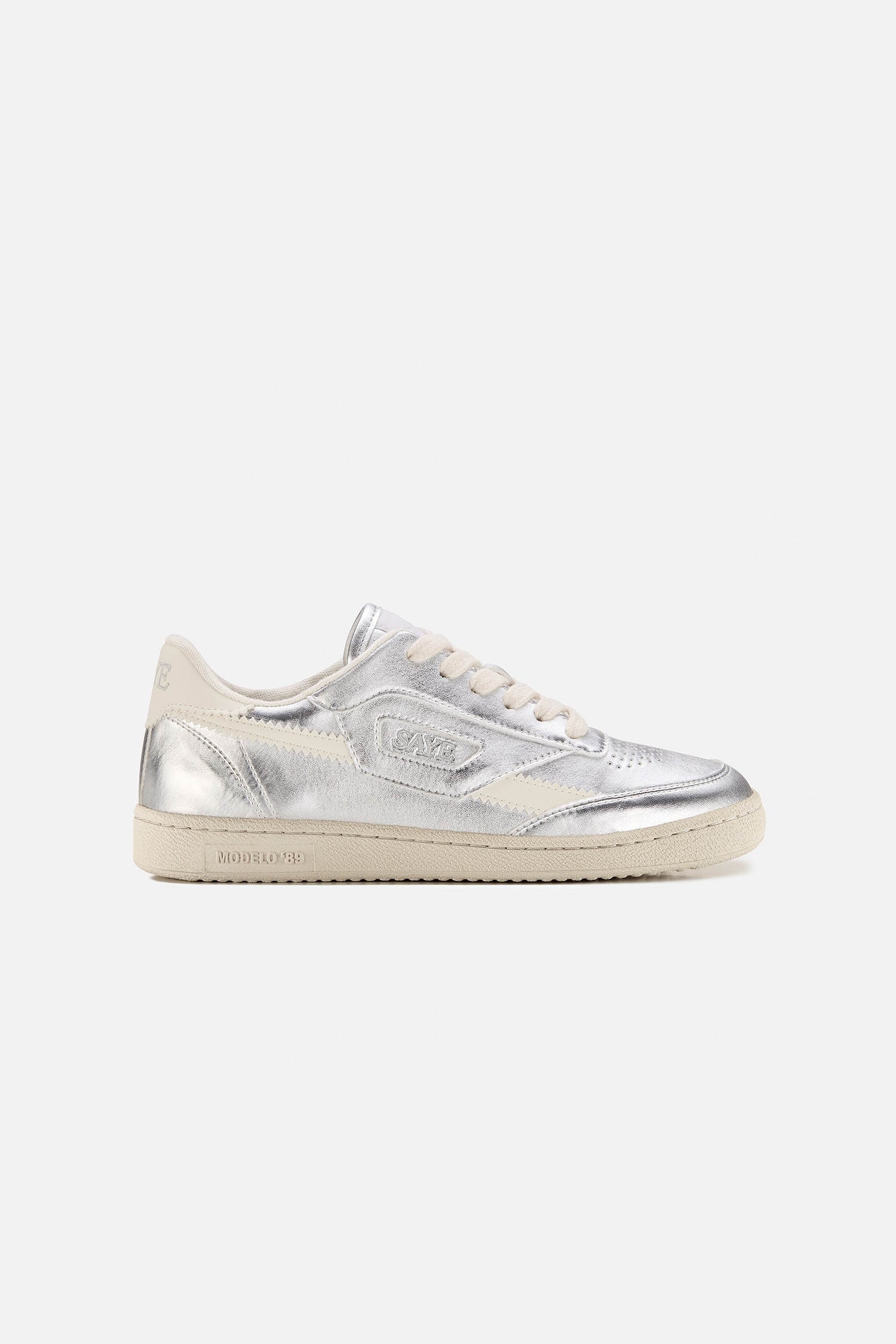 Image of SAYE mannen vegan Sneakers M89 Icon Zilver