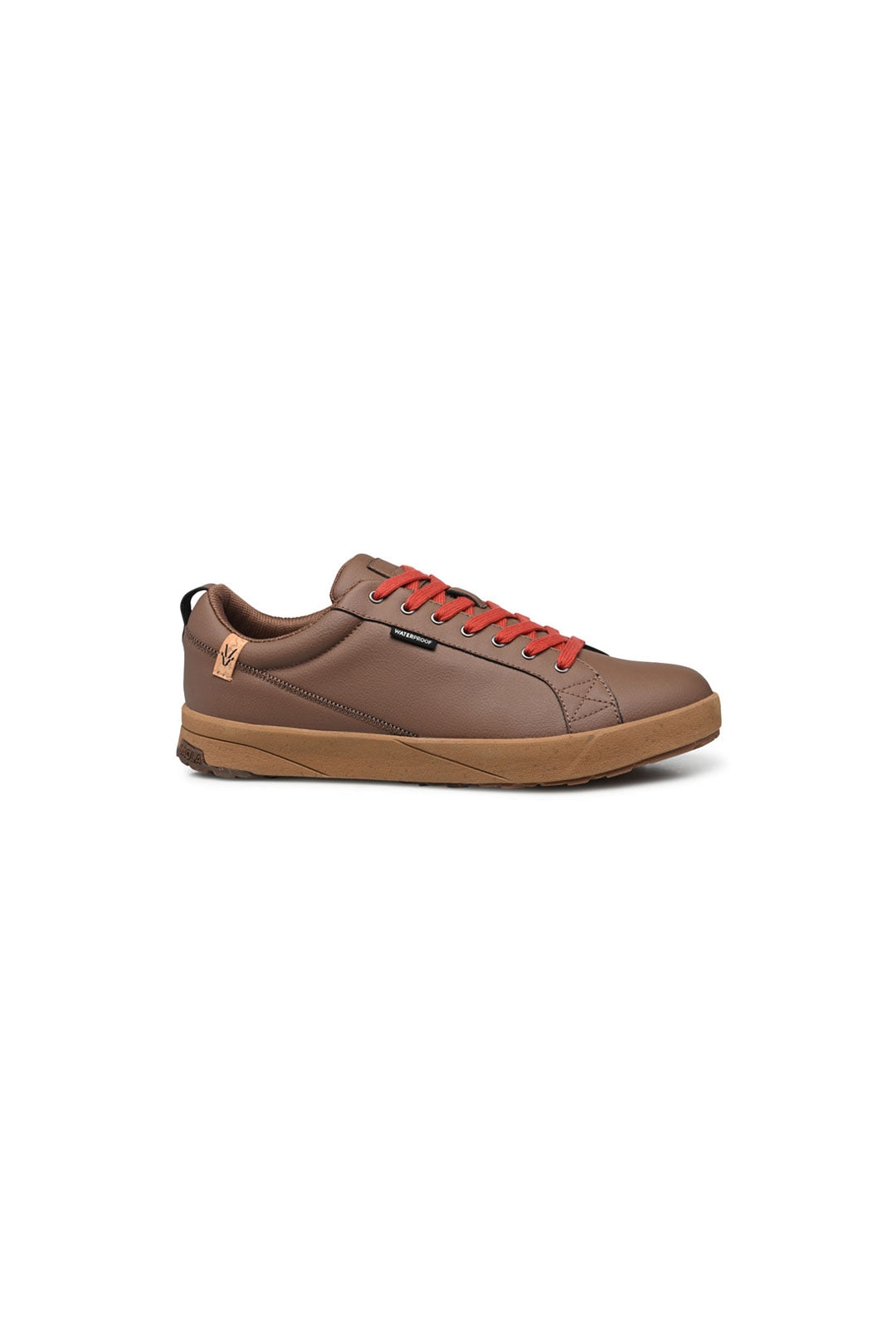 Image of SAOLA mannen vegan Sneakers Heren Cannon Waterproof 2.0 Chocolade