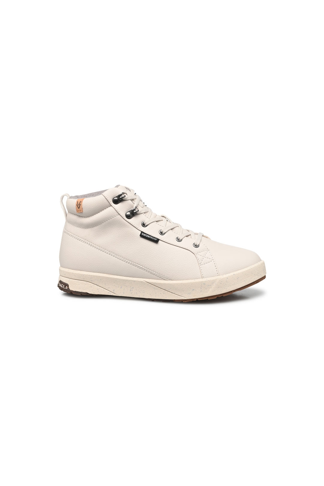 Image of SAOLA dames vegan Sneakers Dames Bergen Waterproof Cream