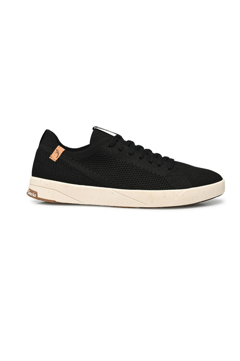 Image of SAOLA mannen vegan Sneakers Heren Cannon Knit 2.0 Zwart