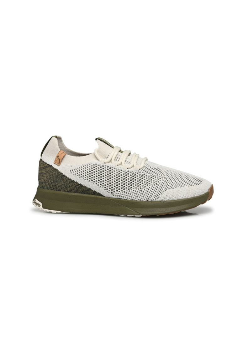 SAOLA Herren vegan Sneaker Herren Tsavo 2.0 Weiß / Burnt Olive