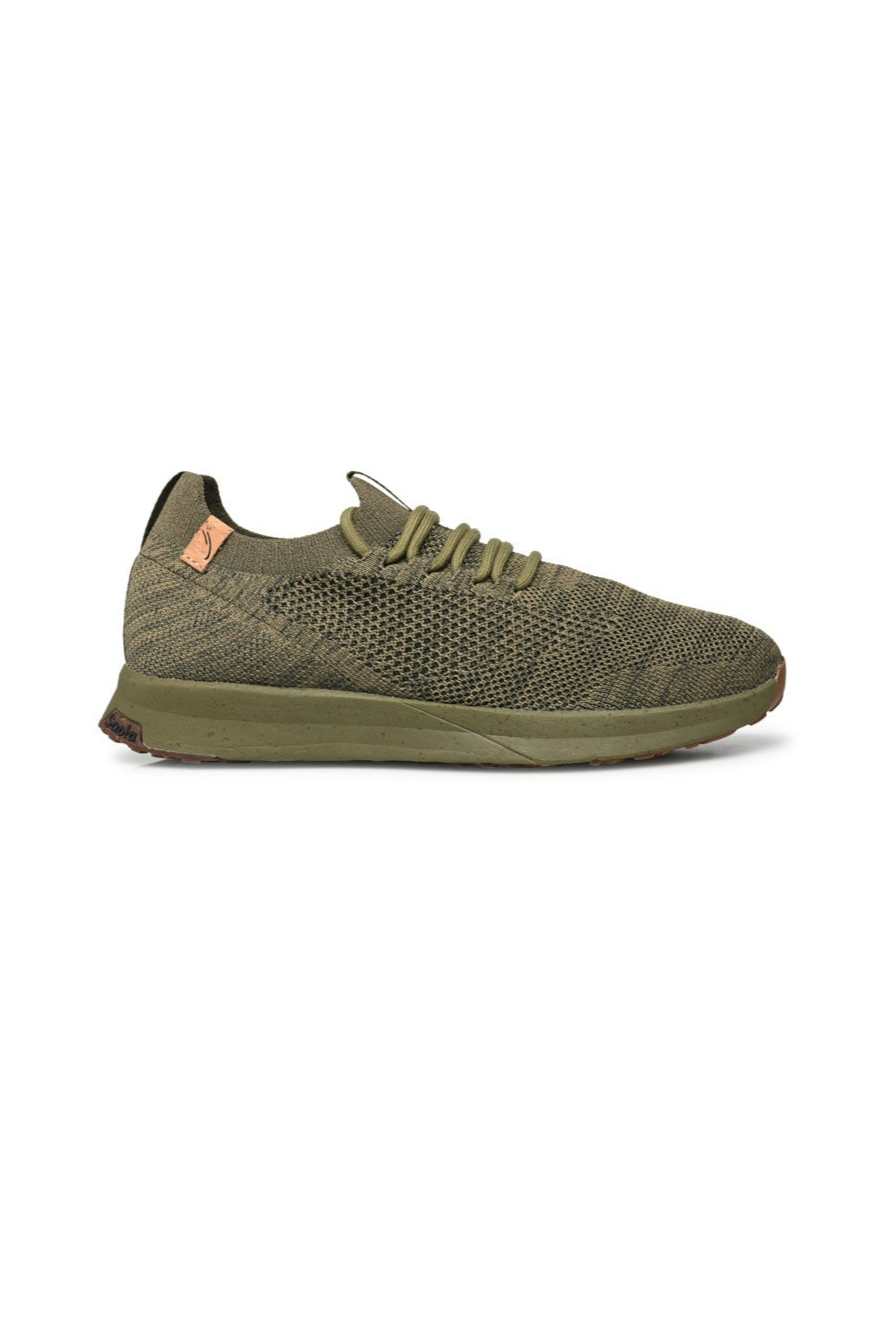 SAOLA Herren vegan Sneaker Herren Tsavo 2.0 Burnt Olive / Obsidian