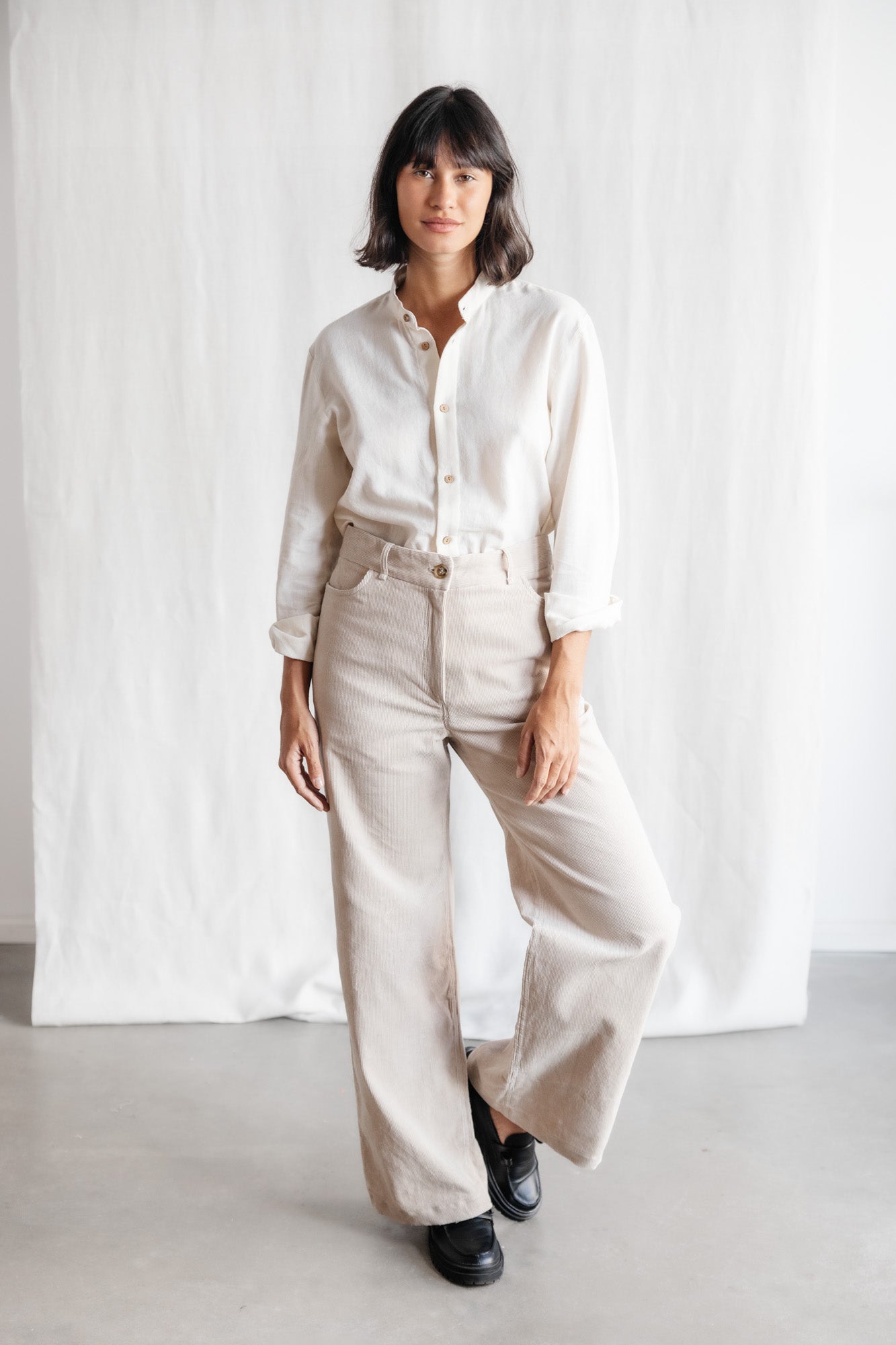 Image of Jyoti Fair Works dames vegan Broek Tushar Beige